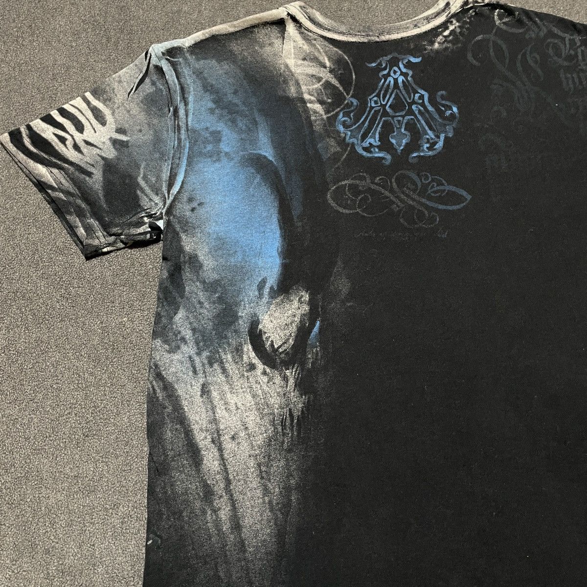 Affliction Affliction Archaic MMA Nightwatcher Skull Graphic T-shirt Size US M / EU 48-50 / 2 - 5 Thumbnail