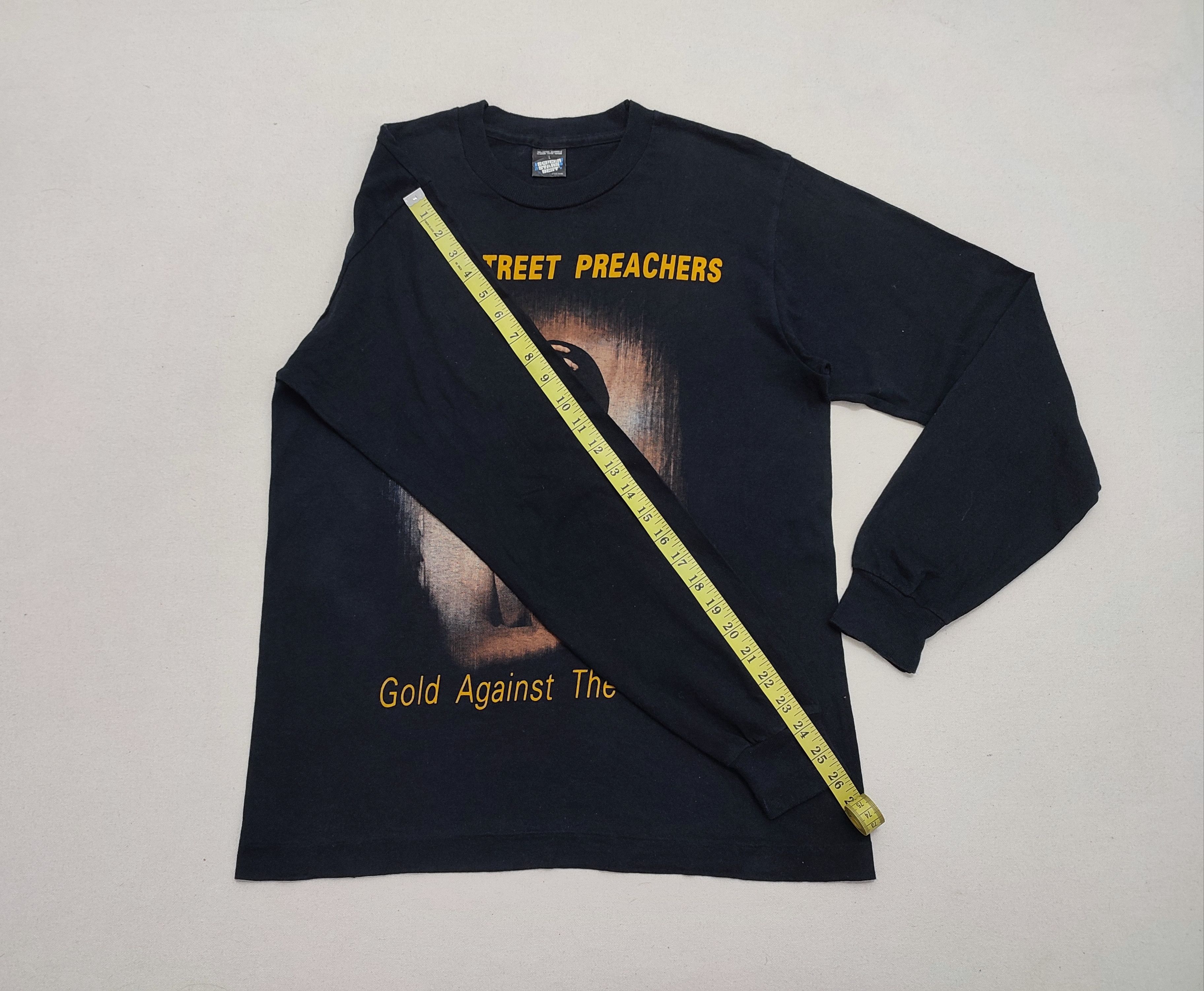 Vintage Nearly Deadstock 1990s Manic Street Preachers Promo Tee Size US L / EU 52-54 / 3 - 4 Thumbnail