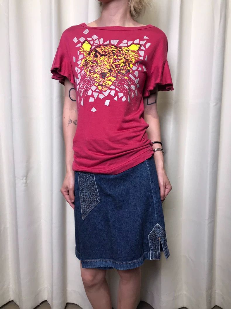 Vivienne Westwood Vivienne Westwood size2 Mosaic leopard boat collar Tee Size M / US 6-8 / IT 42-44 - 8 Thumbnail