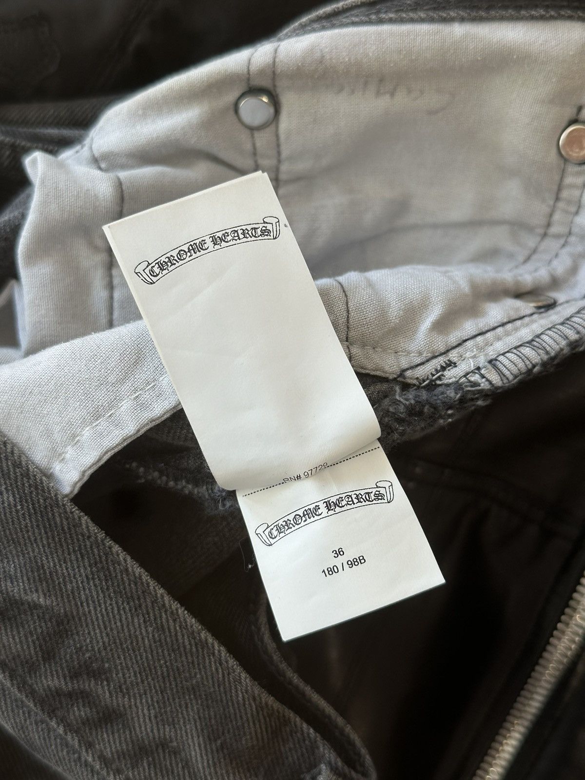 Chrome Hearts CHROME HEARTS BLACK PATCH LEVIS Size US 36 / EU 52 - 7 Thumbnail