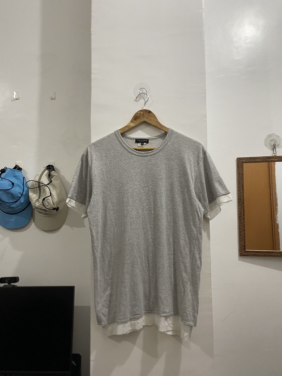 Comme des Garcons Homme Plus COMME DES GARCONS HOMME PLUS SS14 LAYERED TSHIRT Size US M / EU 48-50 / 2 - 1 Thumbnail