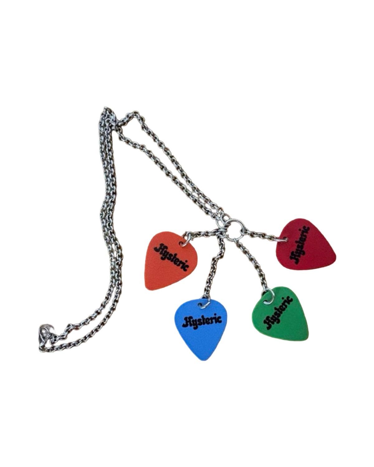 Hysteric Glamour Multi Color Guitar Pick Necklace Size ONE SIZE - 2 Thumbnail