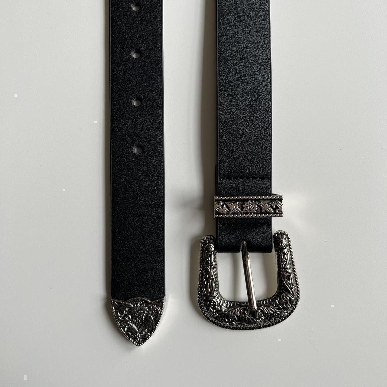 Cowboy Equipment y2k black american western cowboy boho belt Size ONE SIZE - 6 Thumbnail