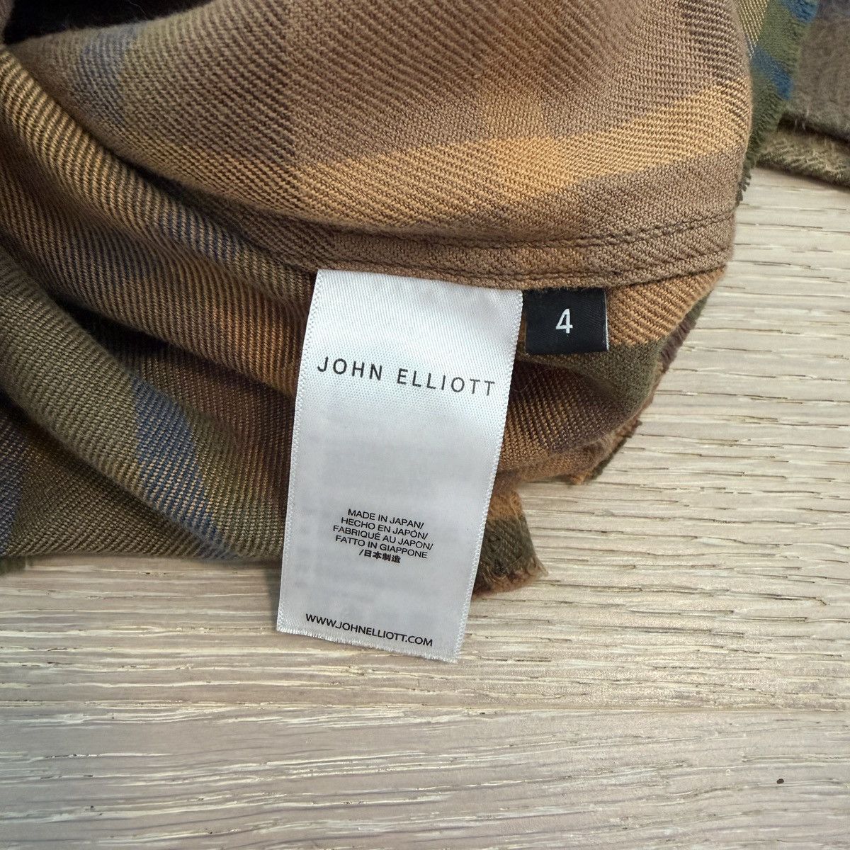 John Elliott John Elliot Hemi Oversized Shirt ‘Kentfield Check’ MIJ Size US XL / EU 56 / 4 - 5 Thumbnail