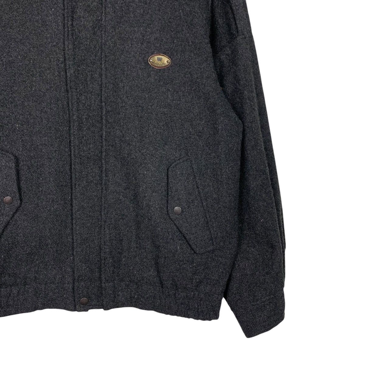 Japanese Brand Vintage 90’s WOOD CUTTER Wool Casual Jacket #2460-C110 Size US M / EU 48-50 / 2 - 4 Thumbnail