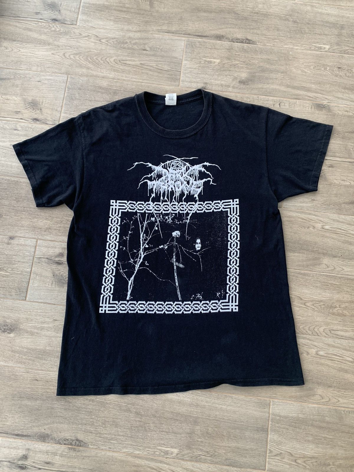 Band Tees × Vintage 🔥DARKTHRONE Takefeed Black Metal vintage t-shirt Size US L / EU 52-54 / 3 - 1 Thumbnail