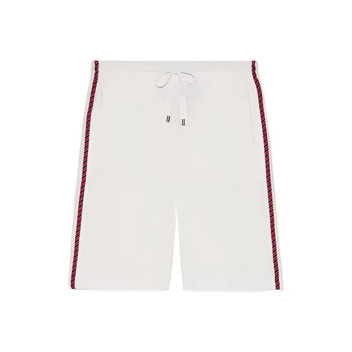 Gucci Gucci Logo Embroidered Cotton Shorts for Men Size US 30 / EU 46 - 1 Thumbnail