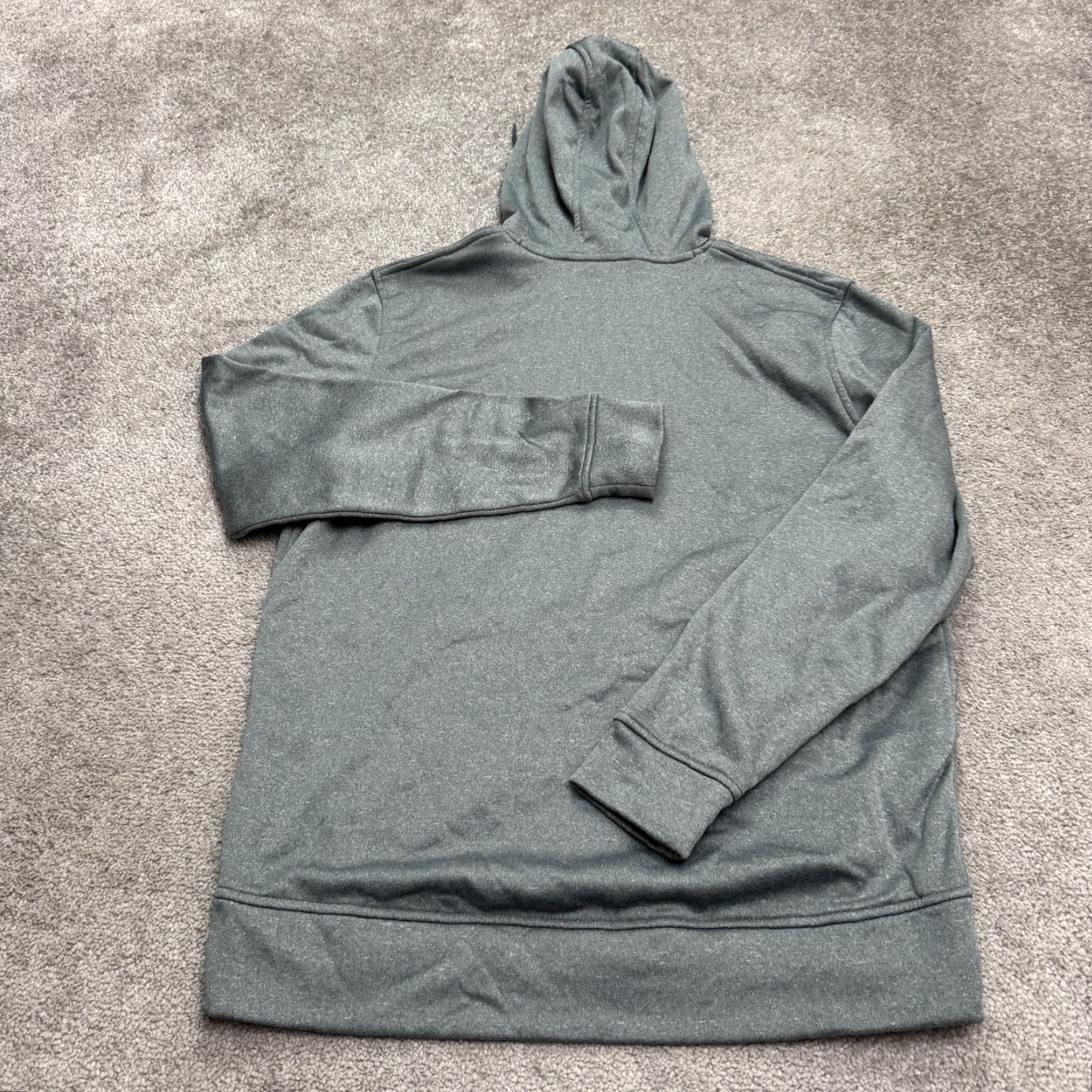 Under Armour Under Armour Hoodie Mens Medium Gray ColdGear Loose Fit Pullover Sweatshirt Size US M / EU 48-50 / 2 - 2 Thumbnail