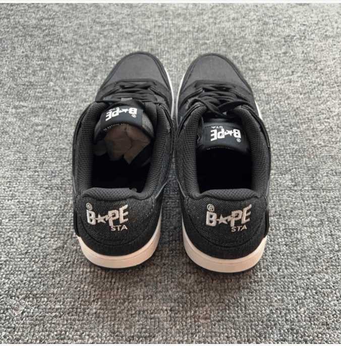 Bape Retro washed comfortable low top board shoes Size US 9.5 / EU 42-43 - 1 Thumbnail