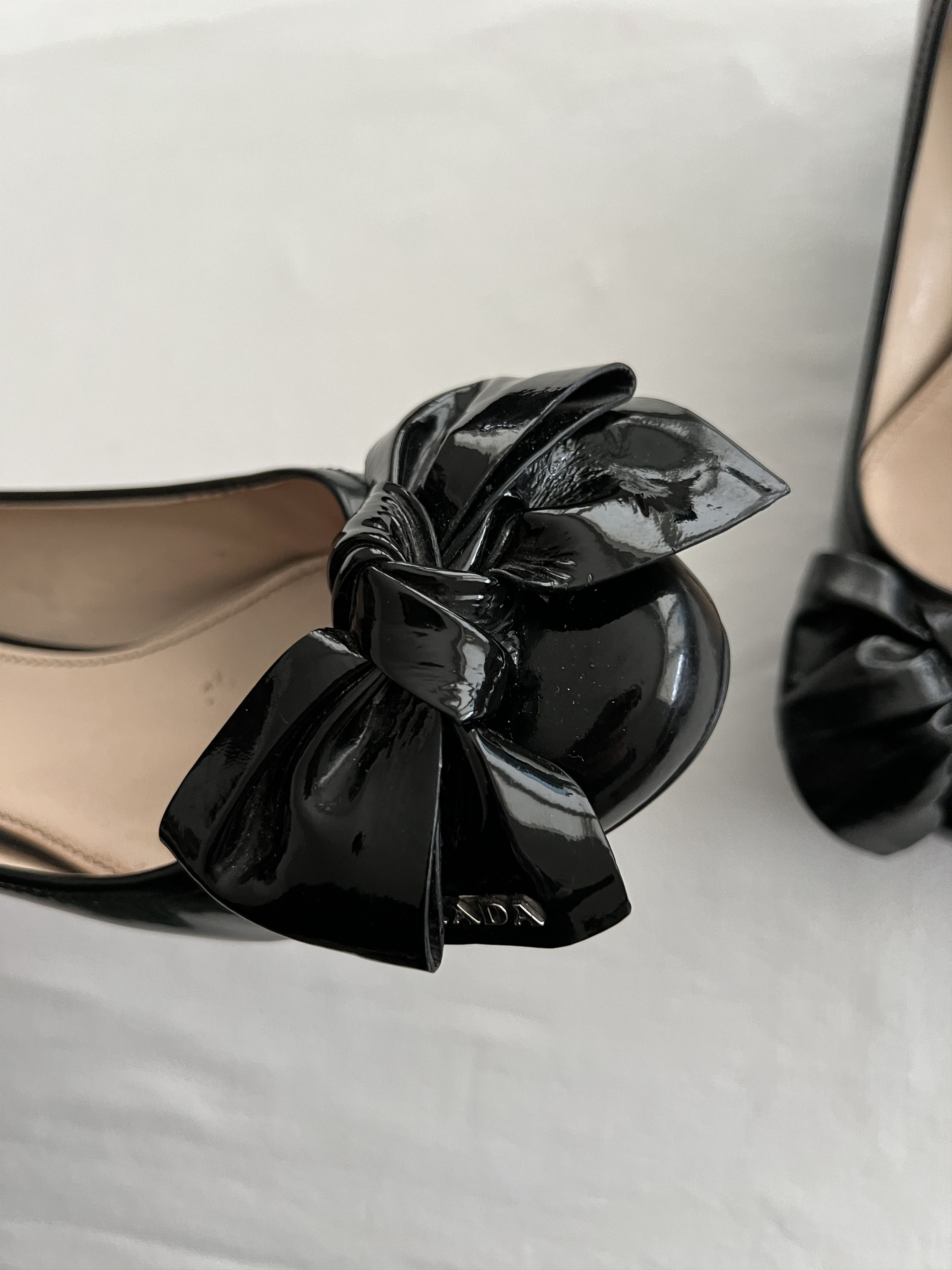 Prada × Vintage Vintage Prada Black Heels Size US 7 / IT 37 - 6 Thumbnail