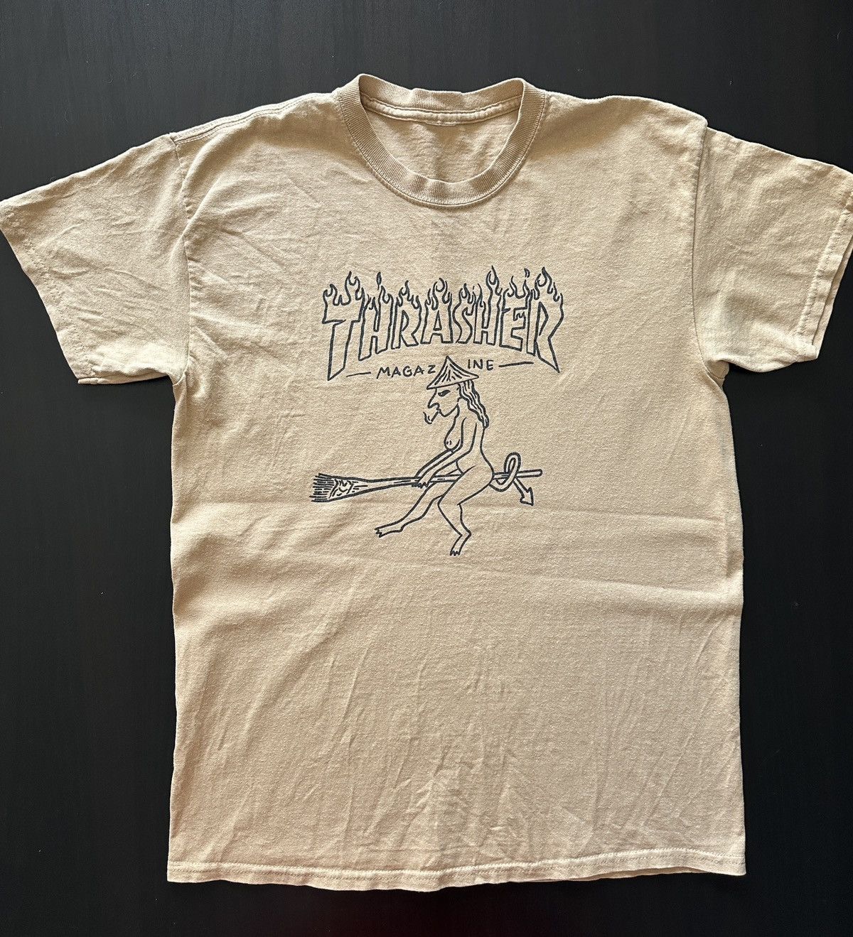 Thrasher Thrasher Magazine Graphic T-Shirt (Witch Print) Size US M / EU 48-50 / 2 - 1 Thumbnail