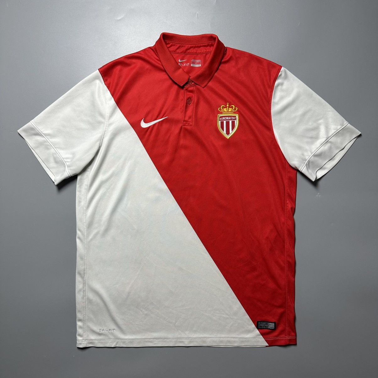 Nike MONACO NIKE 2014/2015 FOOTBALL HOME JERSEY #10 BERBATOV Size US L / EU 52-54 / 3 - 2 Thumbnail