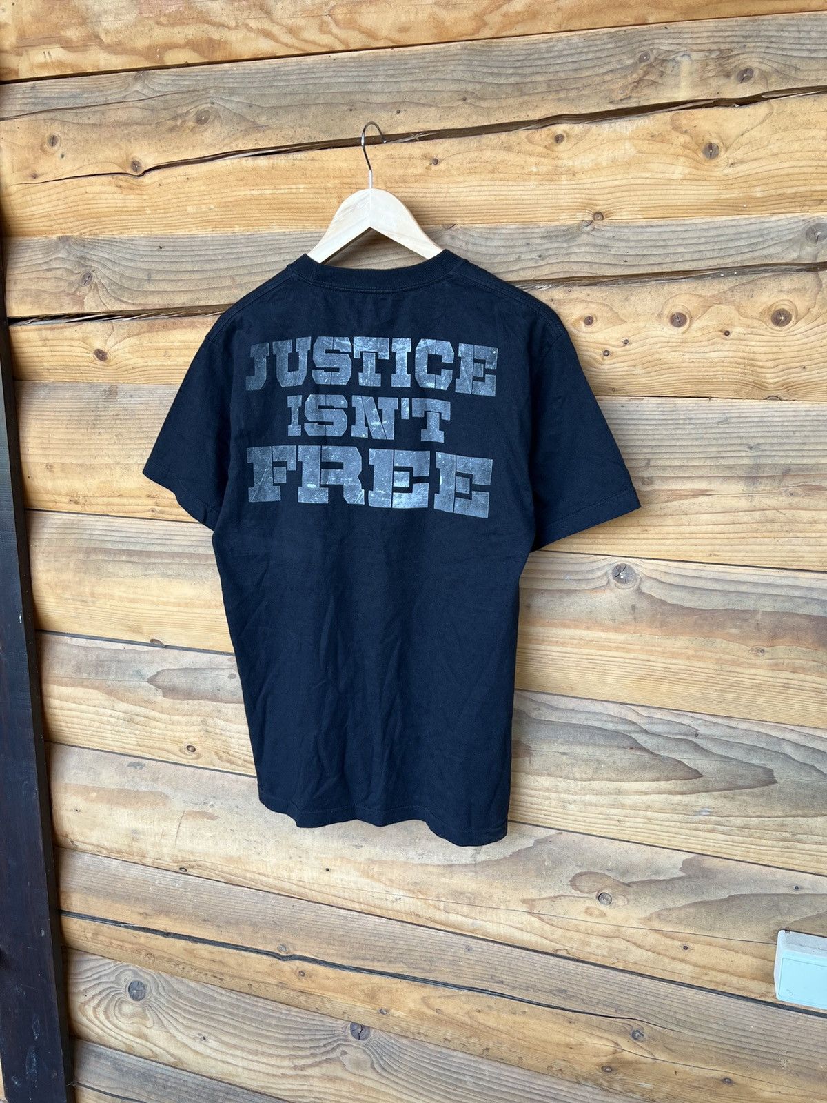 Band Tees VINTAGE THE SHIELD JUSTICE ISN’T FREE WWE T SHIRT GRAPHIC Size US M / EU 48-50 / 2 - 7 Thumbnail