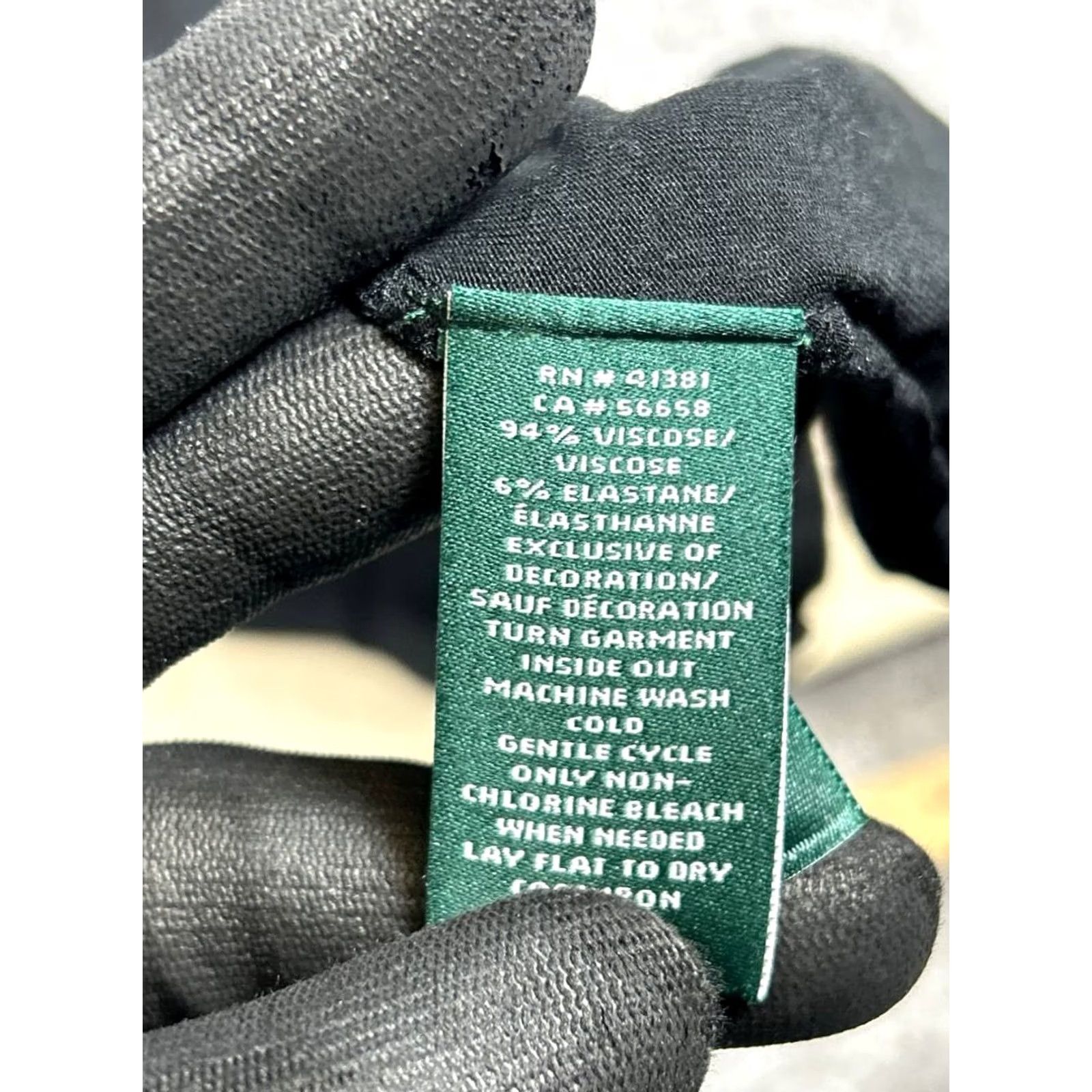 Ralph Lauren 2. Keywords: "Lauren Ralph Lauren Sweater," "Black," "Open Front," "Cardigan" are all relevant search terms Size L / US 10 / IT 46 - 4 Thumbnail