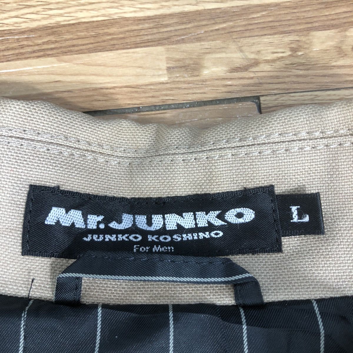 Japanese Brand × Junko Shimada × Mr. Junko Vintage MR.JUNKO Junko Koshino Heavy Jacket Japanese Brand Size US L / EU 52-54 / 3 - 4 Thumbnail