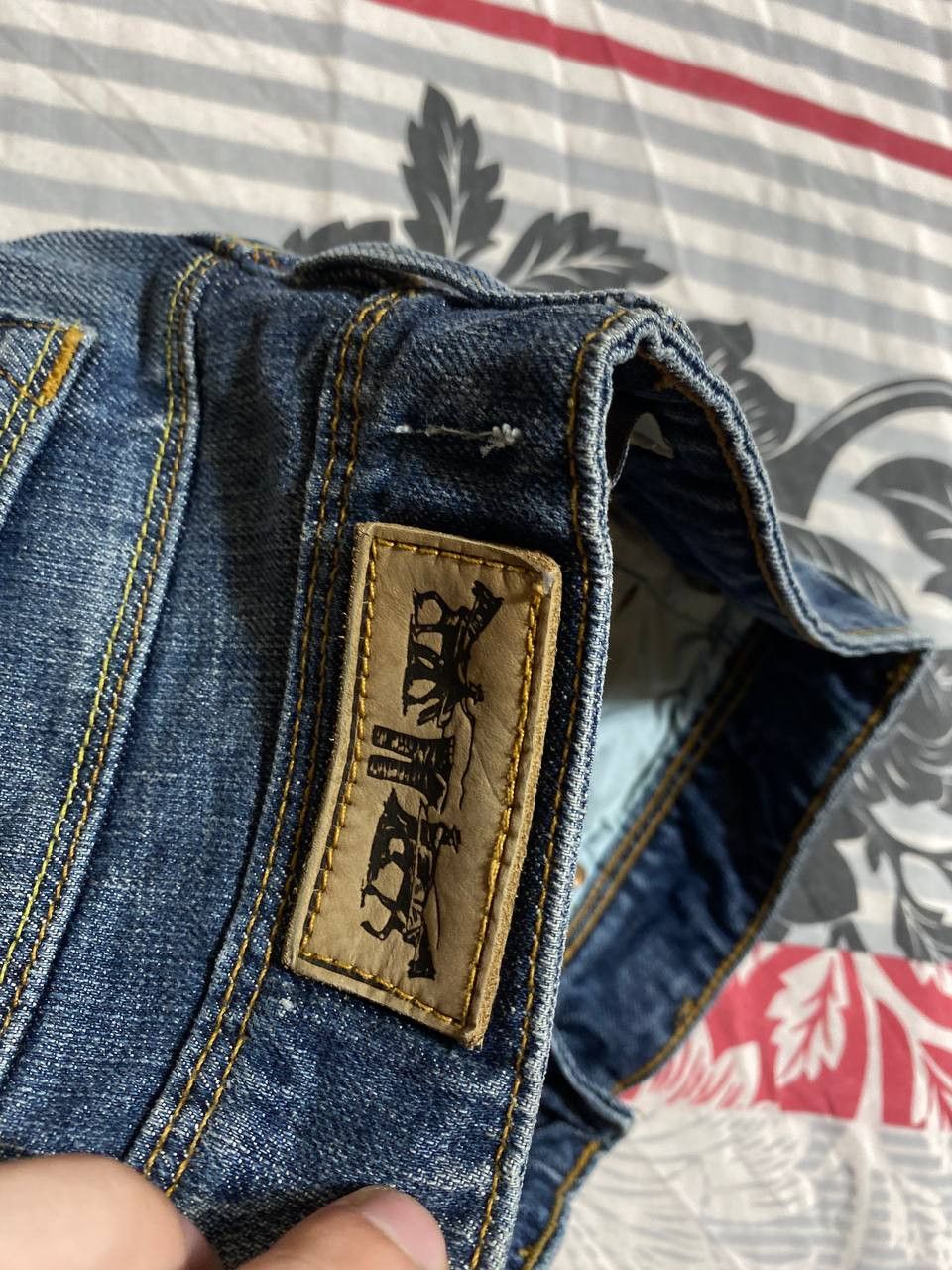 Levi's VINTAGE LEVIS Regular Fit Straight Jeans Denim Pants Size US 32 / EU 48 - 5 Thumbnail