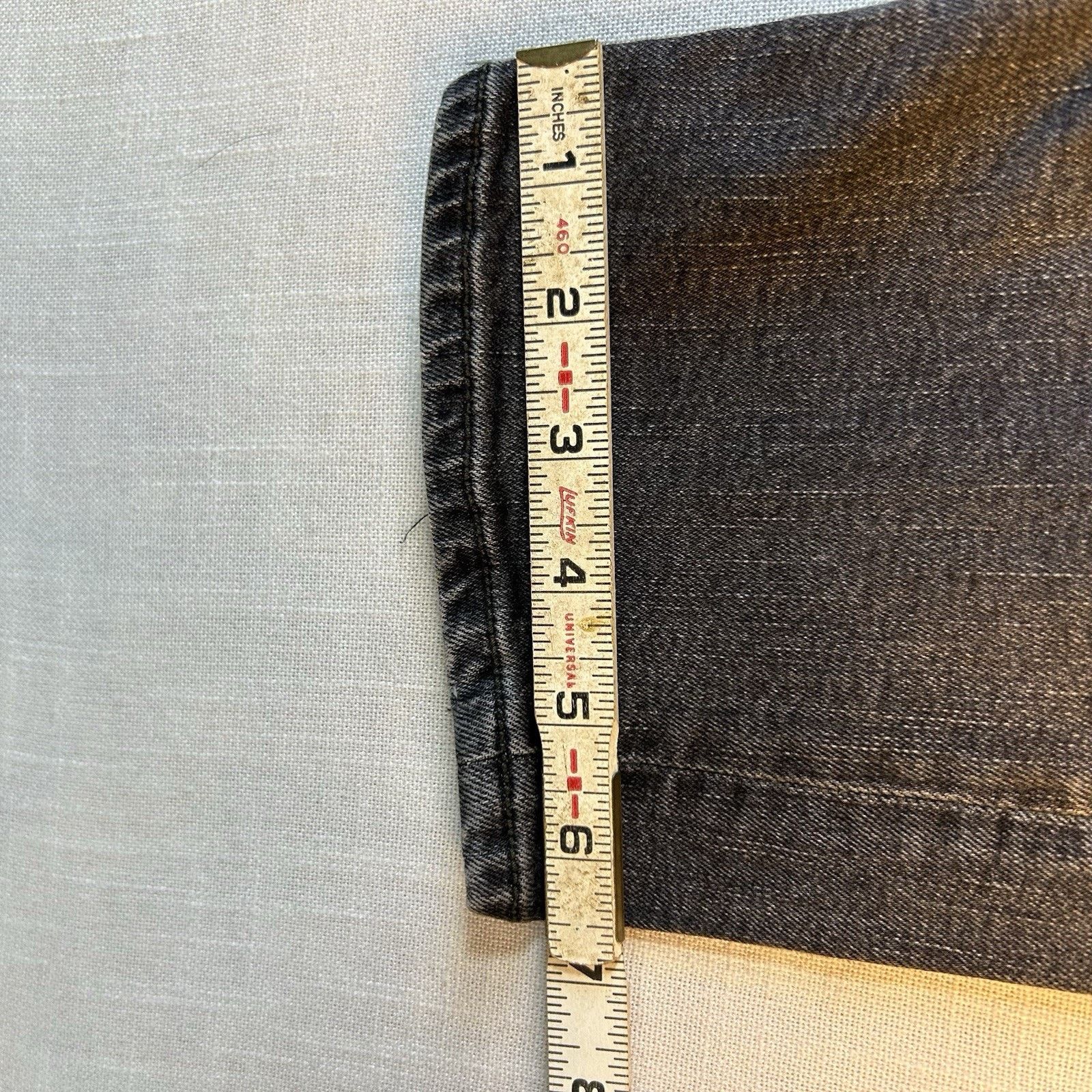 Arizona Jean Co. Arizona Slim Straight Flex Denim 29x32 Jeans Black Size US 29 - 4 Thumbnail
