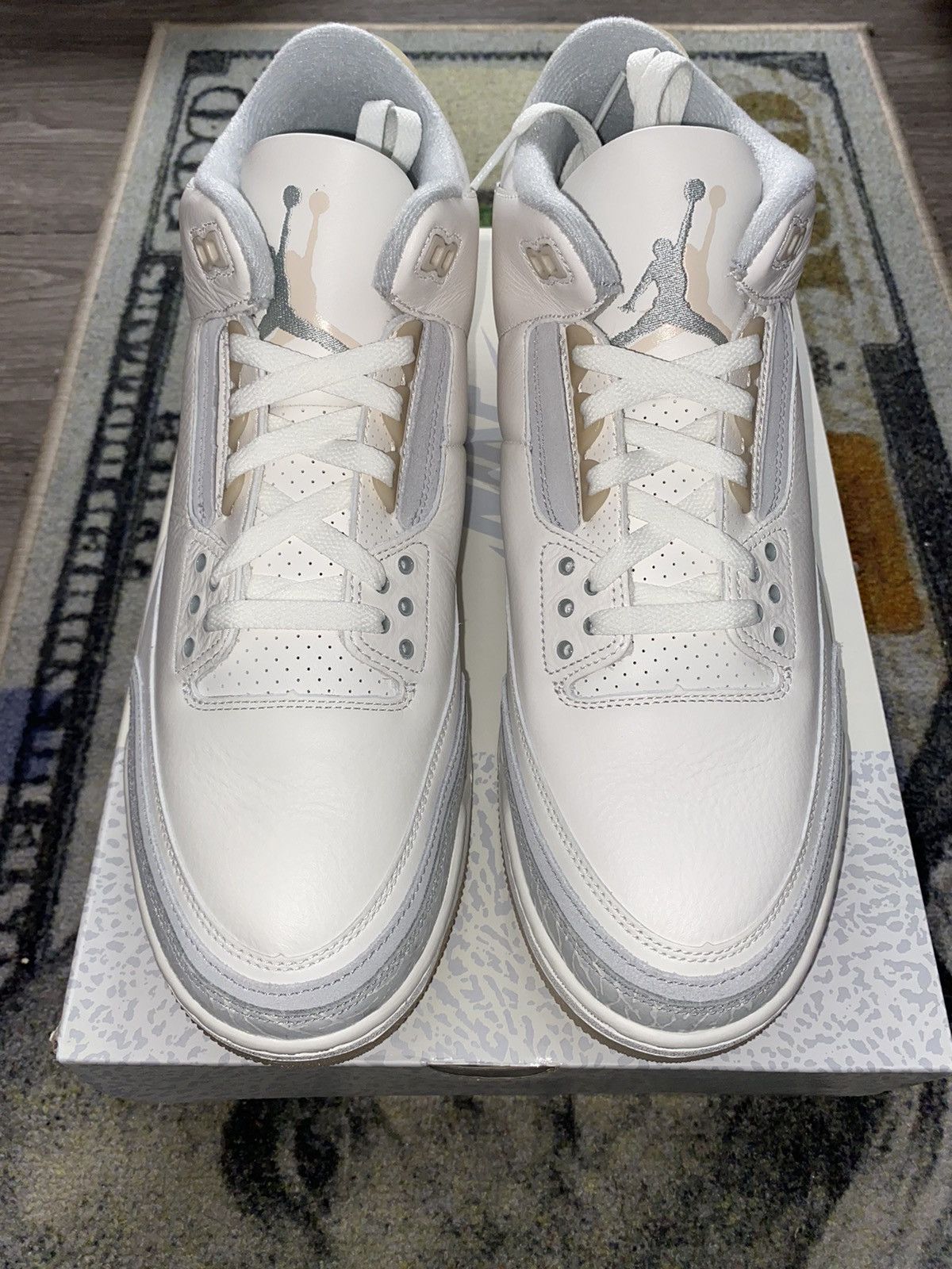 Jordan Brand × Nike Jordan 3 Retro Craft Ivory Size US 14 / EU 47 - 3 Thumbnail