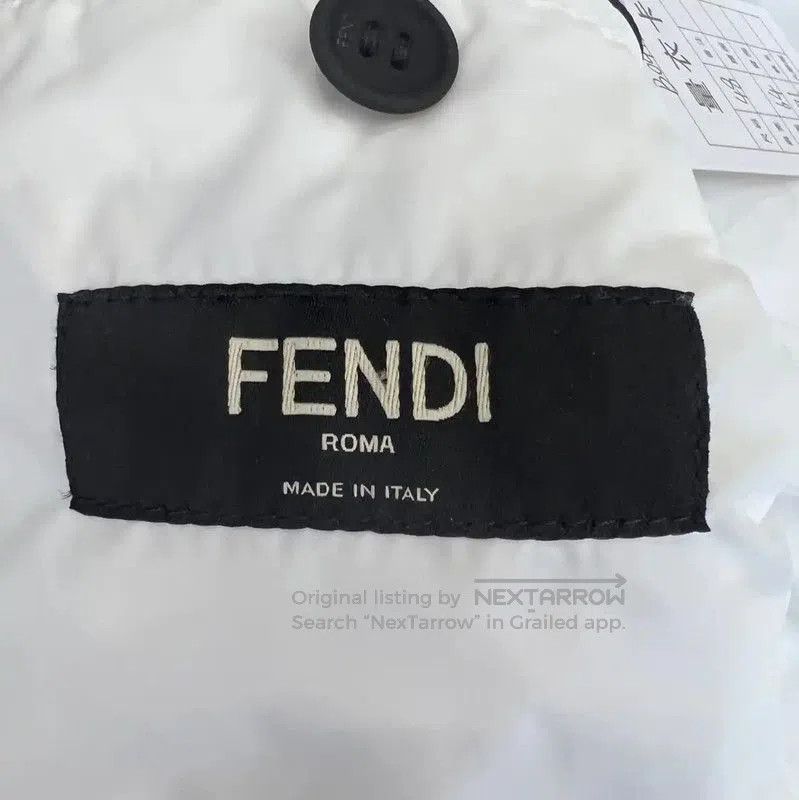 Fendi Fendi White Men's Outerwear Jacket . Size US L / EU 52-54 / 3 - 5 Thumbnail
