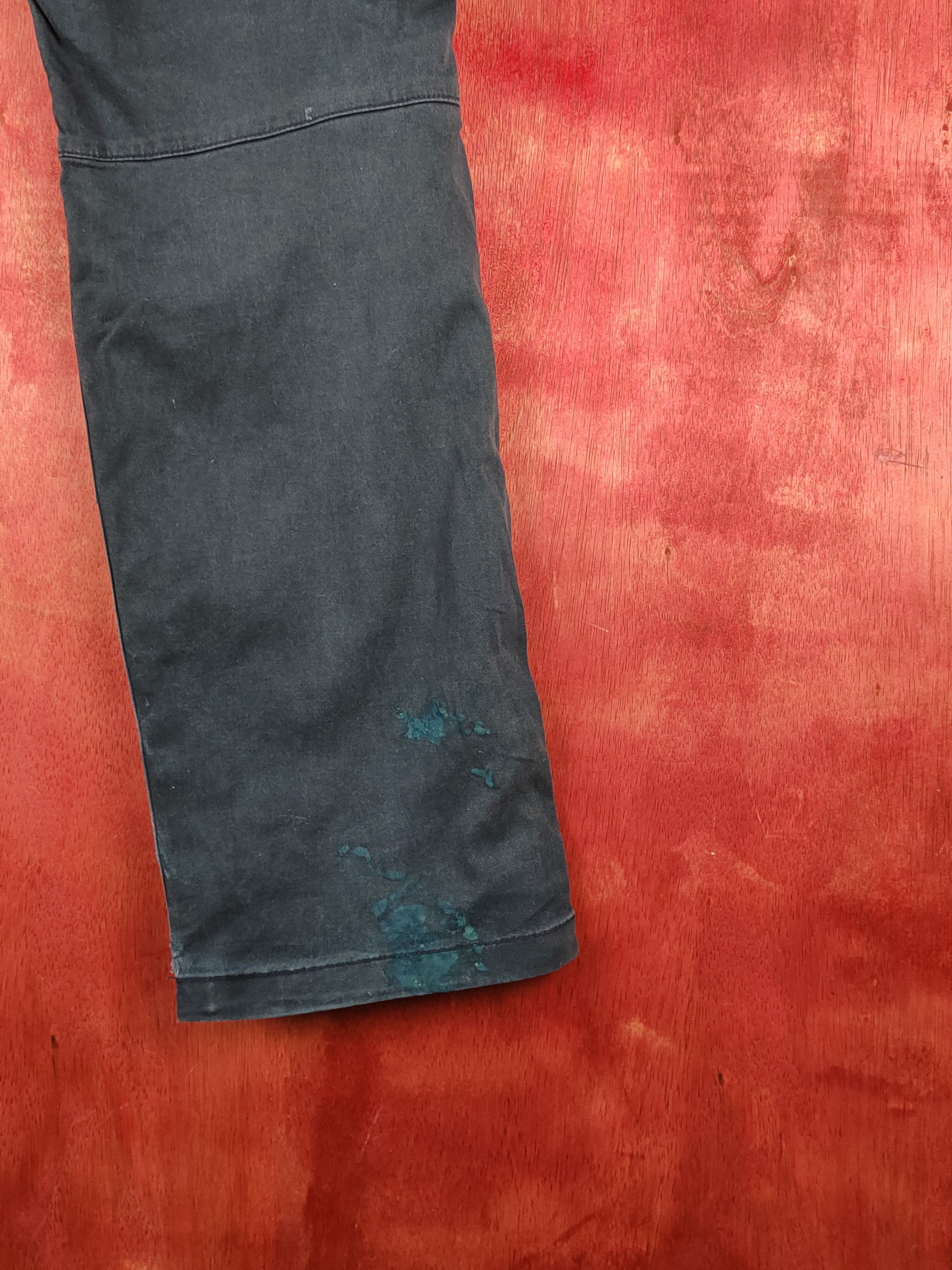 Japanese Brand Geride Dark Blue Multipocket Tactical Cargo Pants #S2152 Size US 34 / EU 50 - 12 Thumbnail