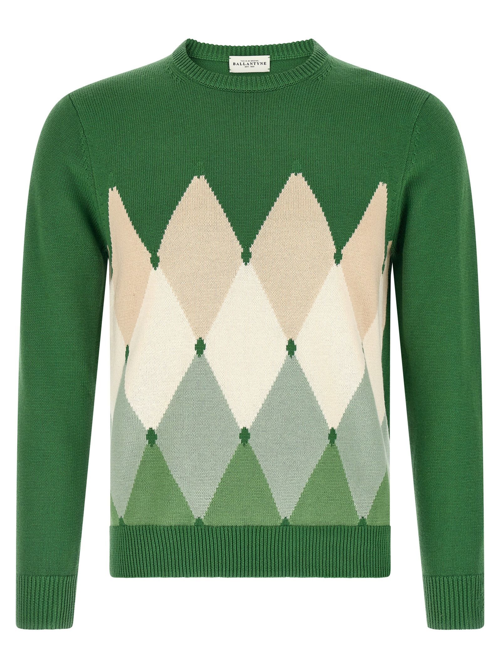 Ballantyne Argyle sweater Size US XL / EU 56 / 4 - 1 Thumbnail