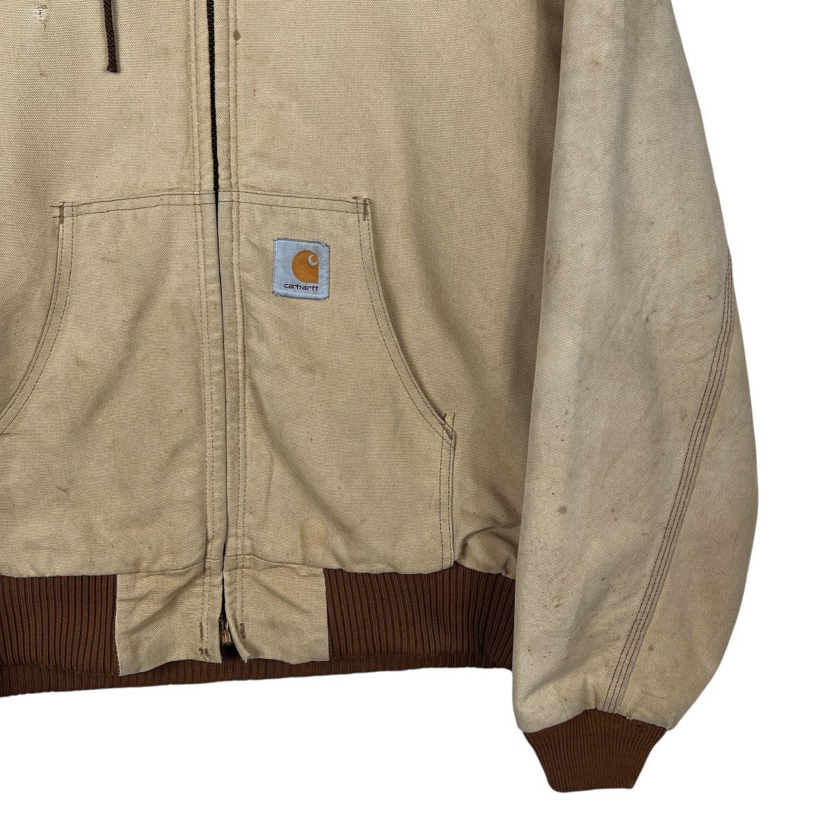 Carhartt 🔥 Vintage Carhartt Sunfaded Active Hoodie Jacket Size US XL / EU 56 / 4 - 6 Thumbnail