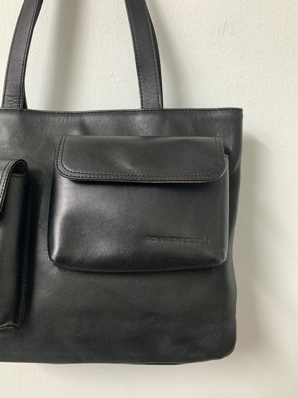 Japanese Brand Osema maeda black leather shoulder bag Size ONE SIZE - 3 Thumbnail