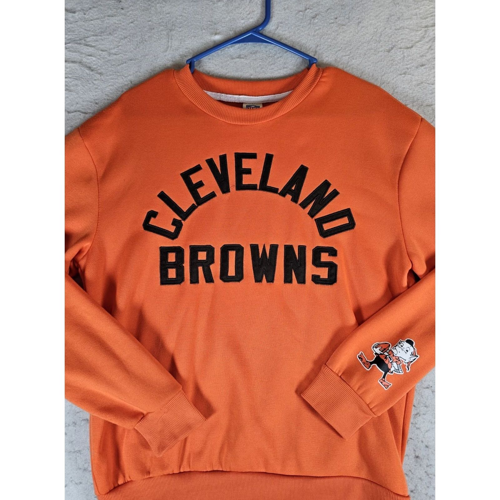 NFL VINTAGE 80s NFL Merchandise Cleveland Browns Sweatshirt Brownie Logo Size Small Orange Mens/Boys Size US S / EU 44-46 / 1 - 2 Thumbnail