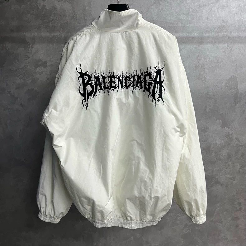 Balenciaga Balenciaga Long Sleeve Jacket Coat with Alphabet Print Hig Size US XS / EU 42 / 0 - 1 Thumbnail