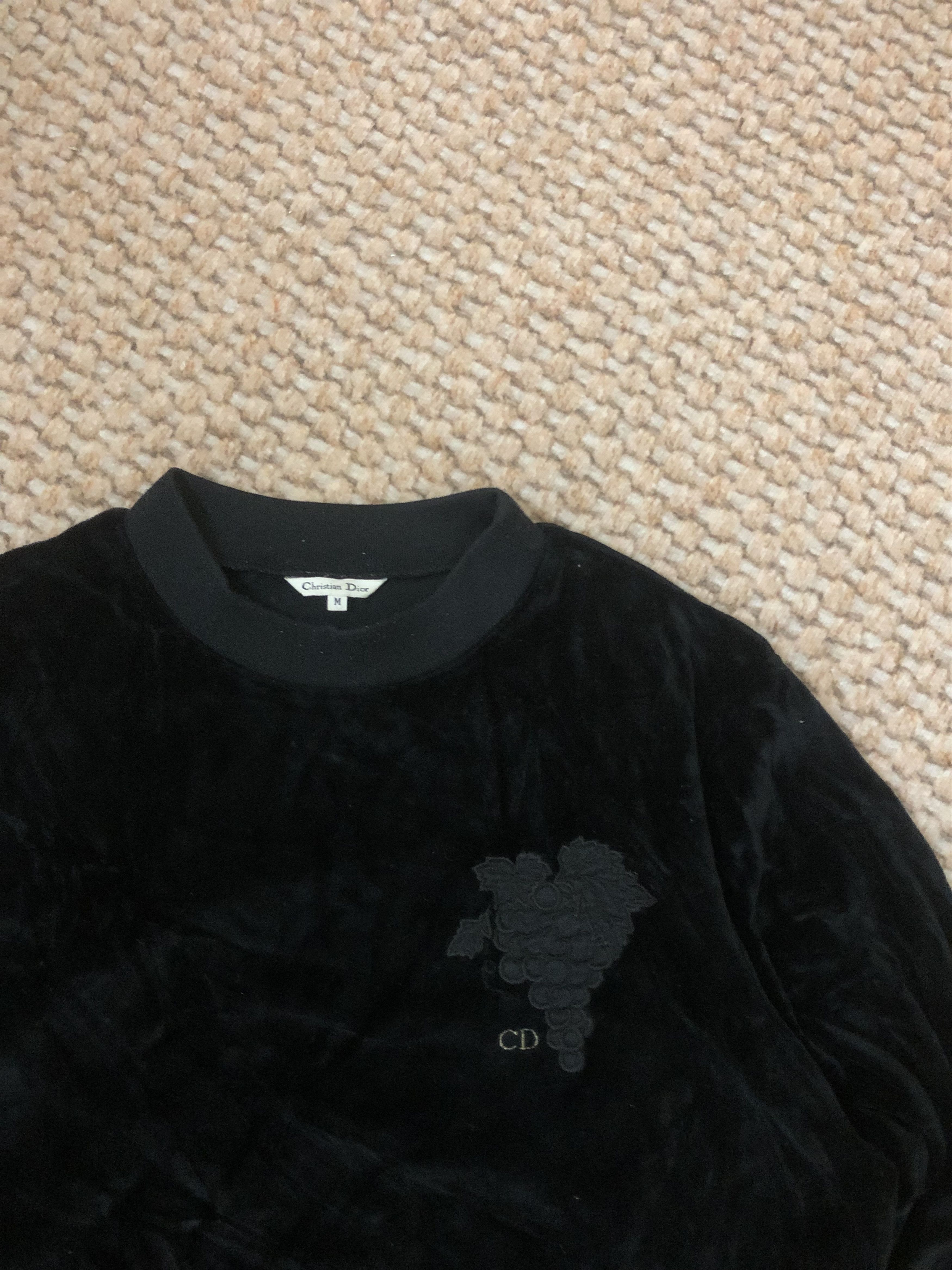 Christian Dior Monsieur Vintage Christian Dior Sweatshirt embroidery logo Size M / US 6-8 / IT 42-44 - 2 Thumbnail