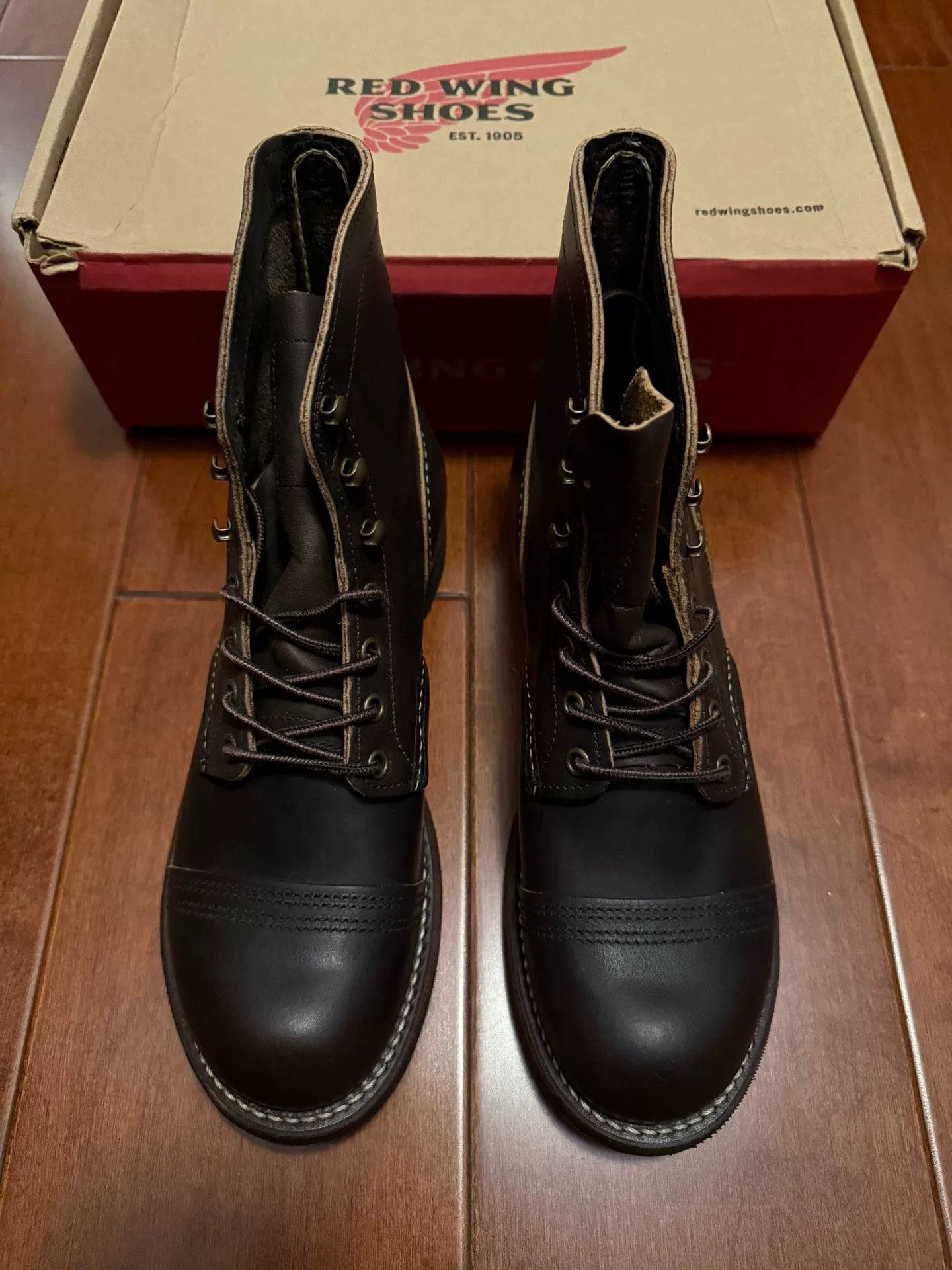 Red Wing Redwing 4606 Work Paratrooper Boots Size US 7.5 / EU 40-41 - 1 Thumbnail