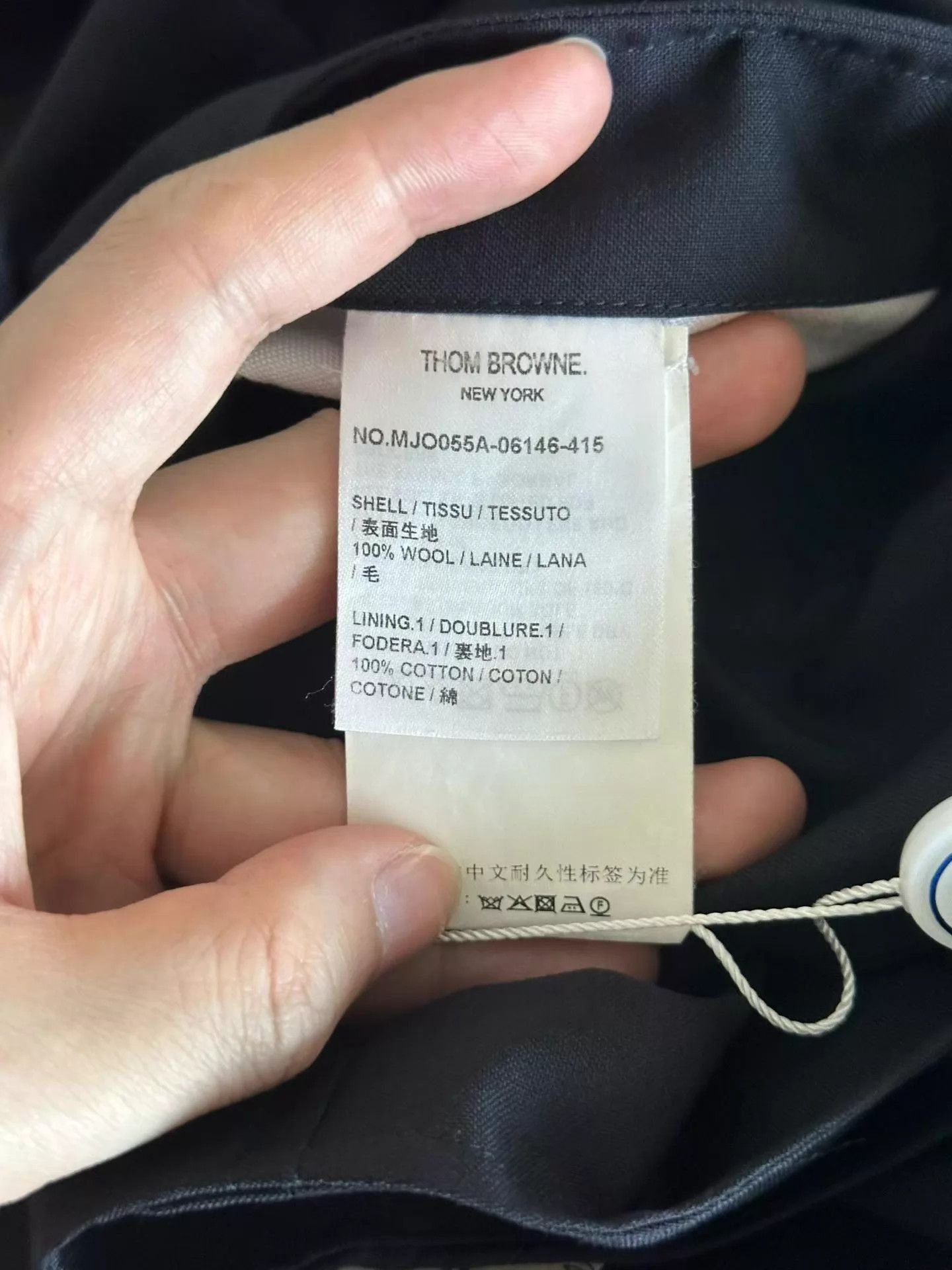 Thom Browne Thom Browne Wool Shirt Jacket Size 3 Sample Button Chipped Size US L / EU 52-54 / 3 - 3 Thumbnail