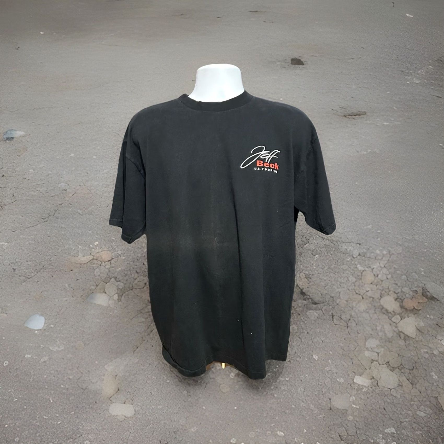 Doublet Vintage Jeff Beck Who Else US Tour Shirt 1999 Men XL Black Short Sleeve Double Sided Size US XL / EU 56 / 4 - 3 Thumbnail