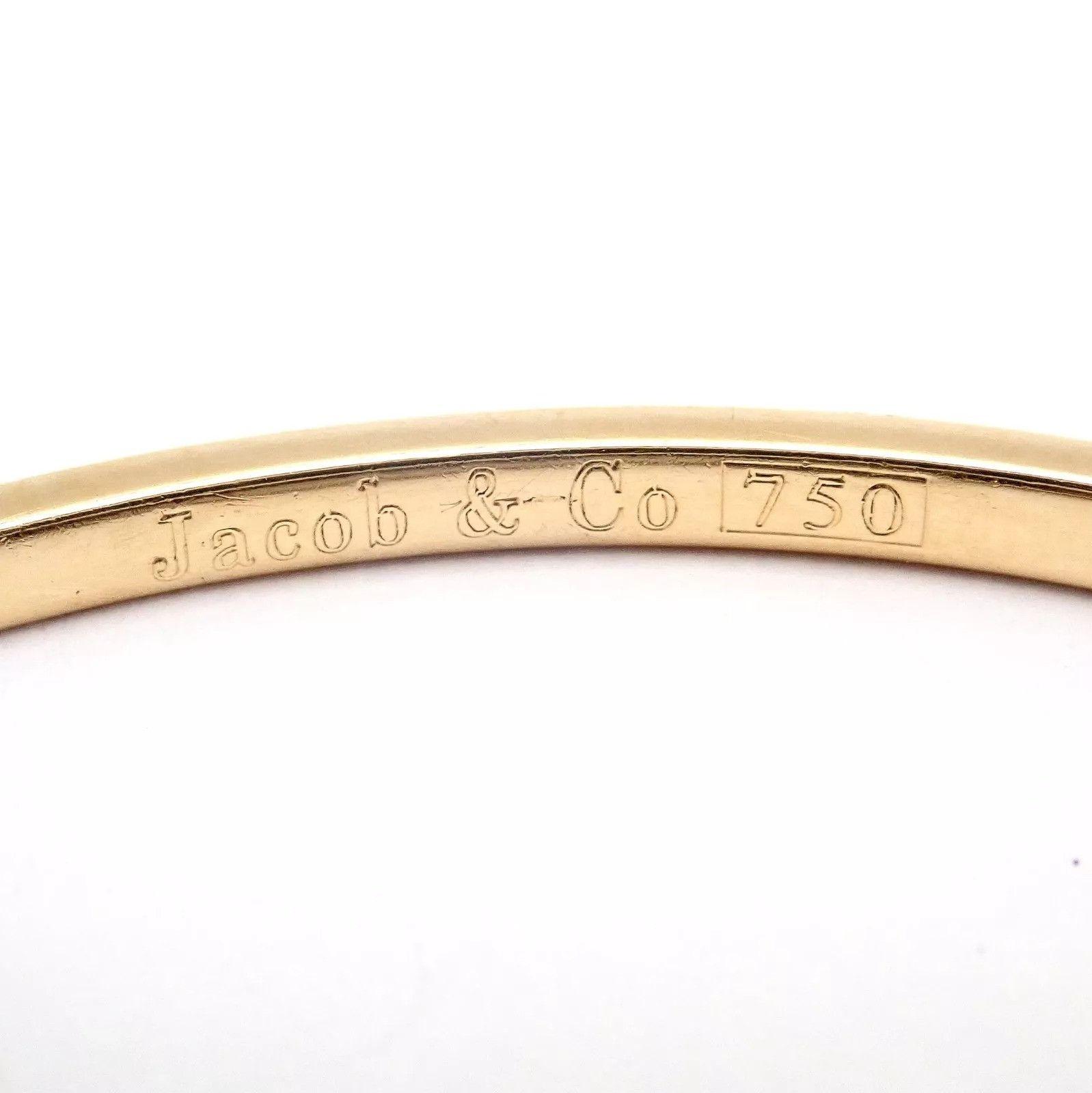 Jacob & Co. Jacob & Co 18k Full 3.5ctw Diamond Bangle Bracelet Size ONE SIZE - 4 Thumbnail