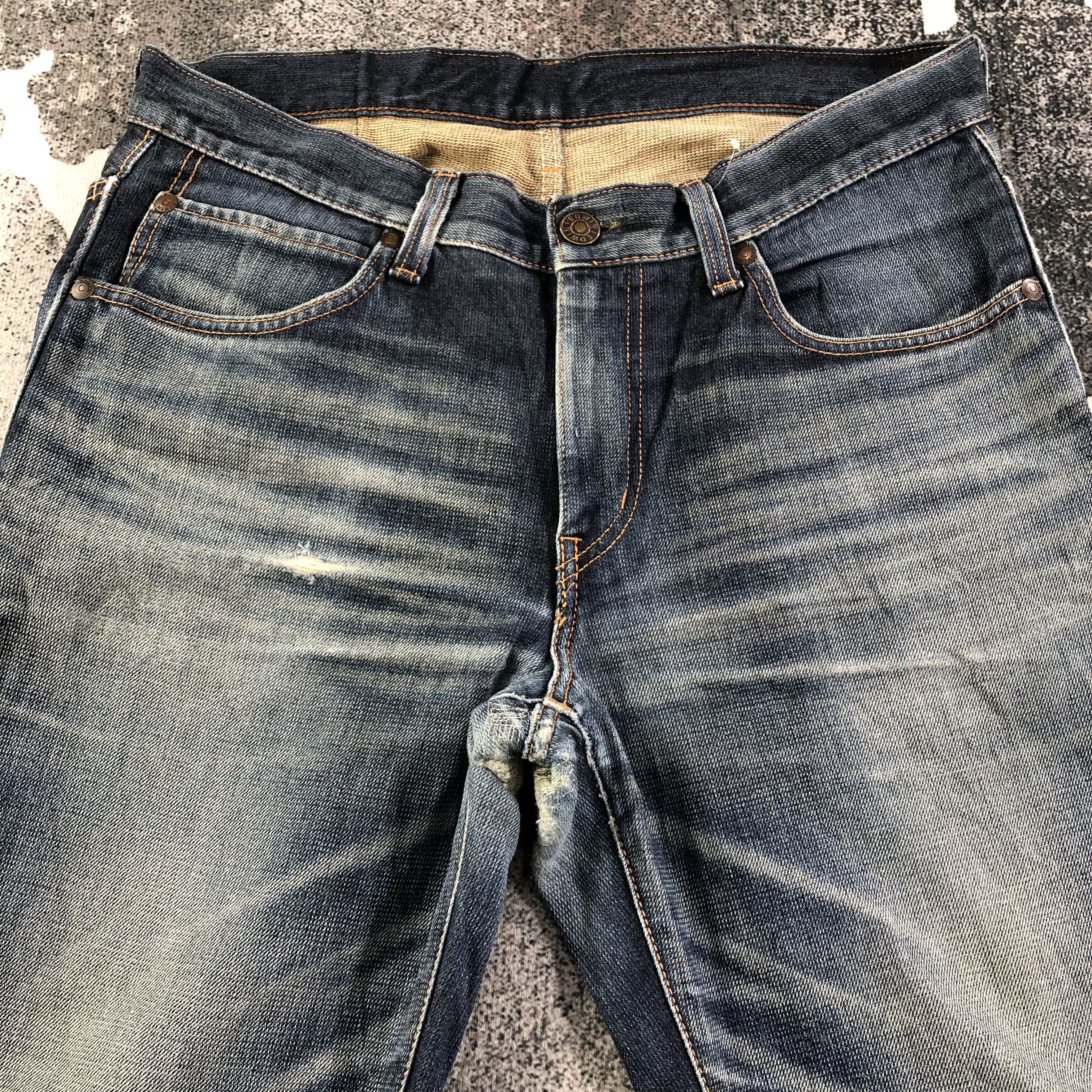 Edwin Edwin 503 Jeans Faded Blue Denim KJ1708 Size US 36 / EU 52 - 3 Thumbnail