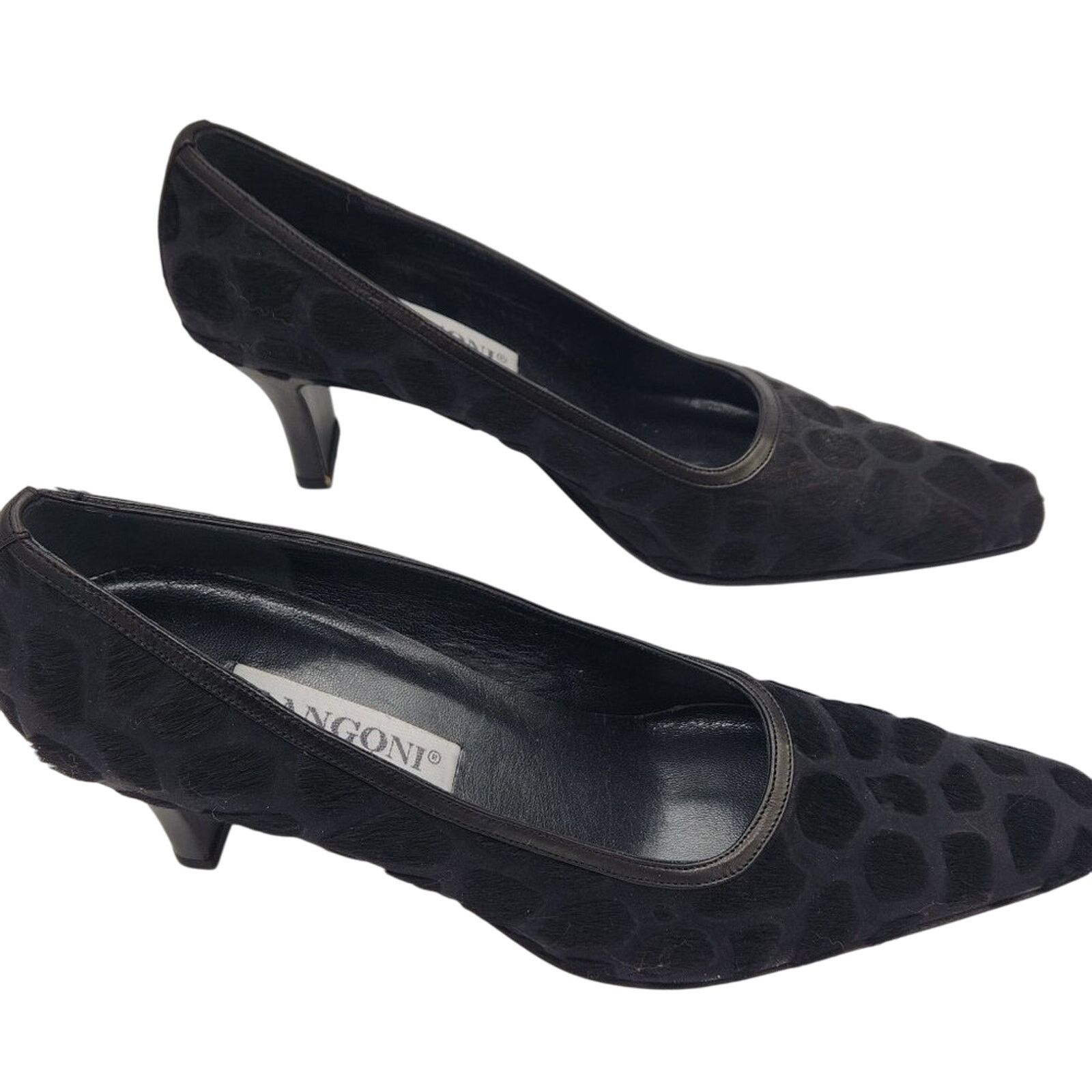 Firenze LUXURY Rangoni Firenza Calf Print Heels Size US 9.5 / IT 39.5 - 2 Thumbnail