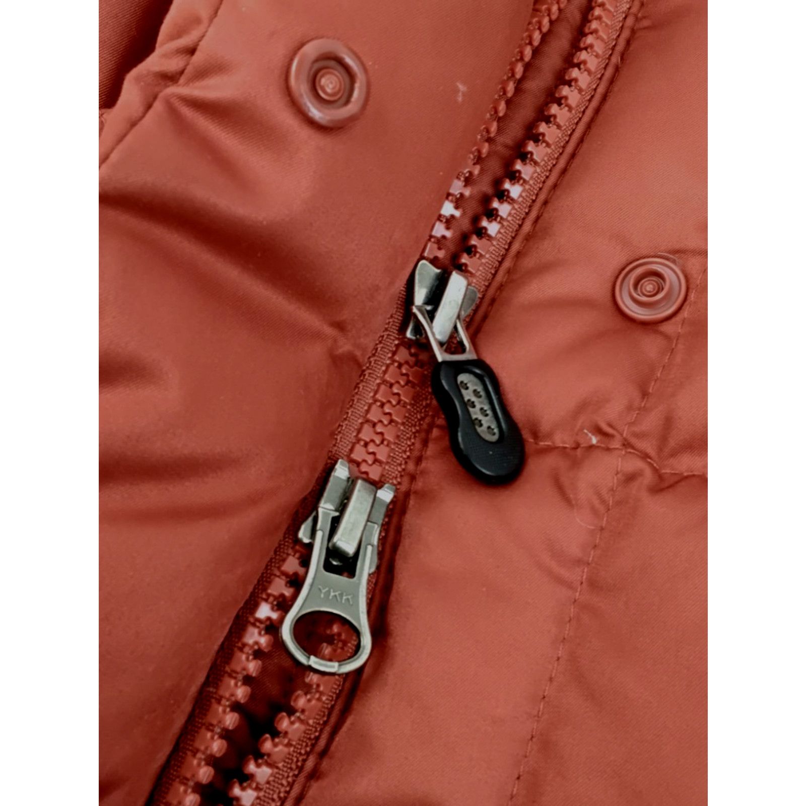Patagonia Patagonia Down Jacket Women's Large Puffer Full Zip Orange Size L / US 10 / IT 46 - 13 Thumbnail