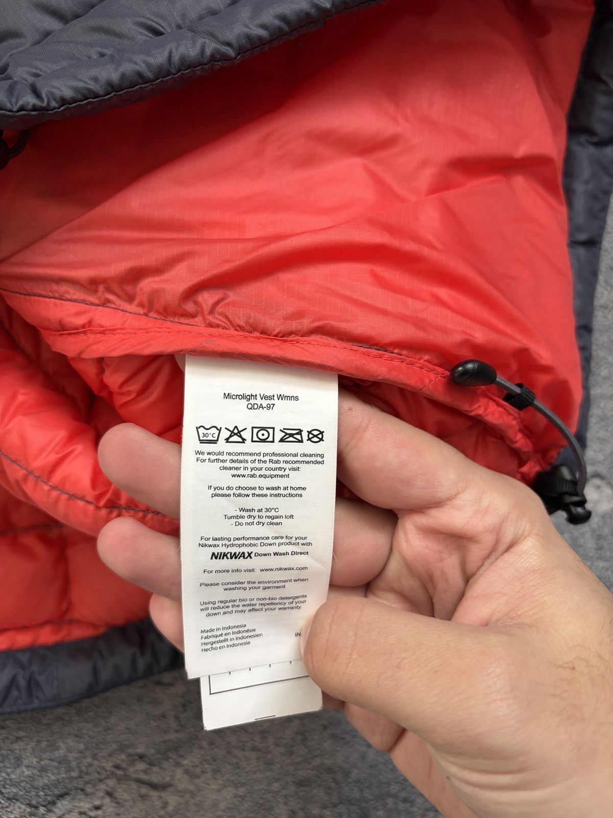 Rab Rab Microlight Down Puffer Vest Gilet Pertex Nikwax Size M Size M / US 6-8 / IT 42-44 - 6 Thumbnail