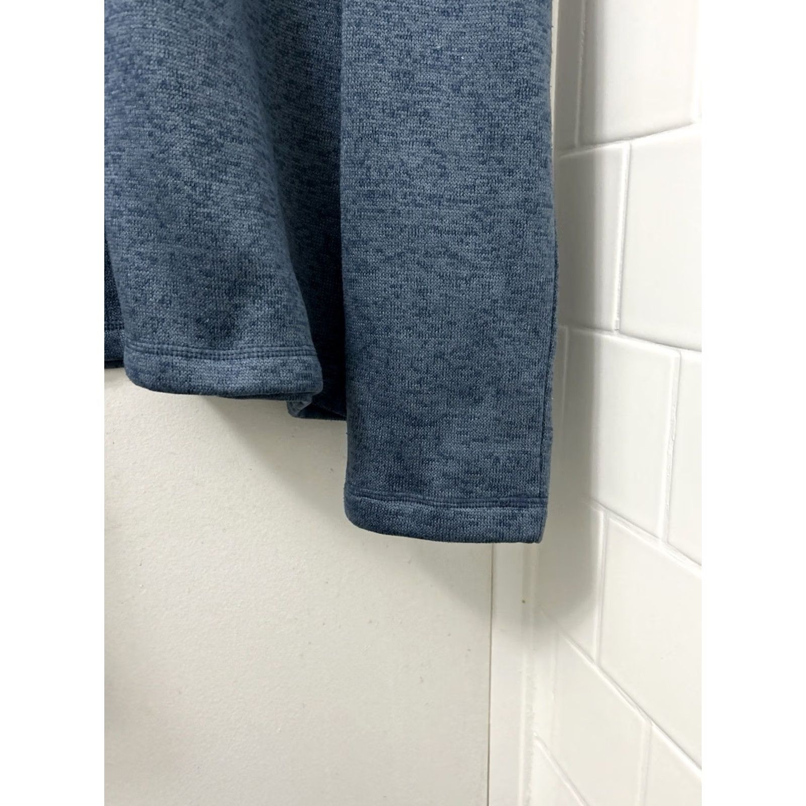 Eddie Bauer VINTAGE Eddie Bauer 1/4 Zip Mens Sweatshirt Pullover 2XL Blue Fleece Pocket L/S Mock Neck Zipper Size US XXL / EU 58 / 5 - 7 Thumbnail