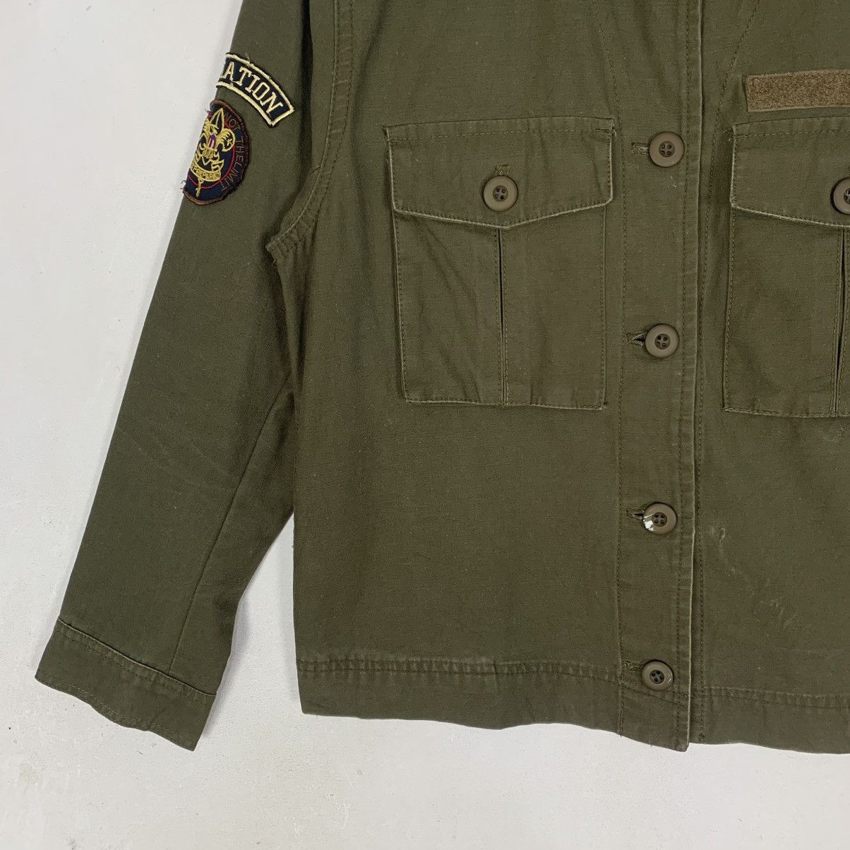 Japanese Brand military standard clothing by Alicia Pageboy Button Jacket Size S / US 4 / IT 40 - 5 Thumbnail