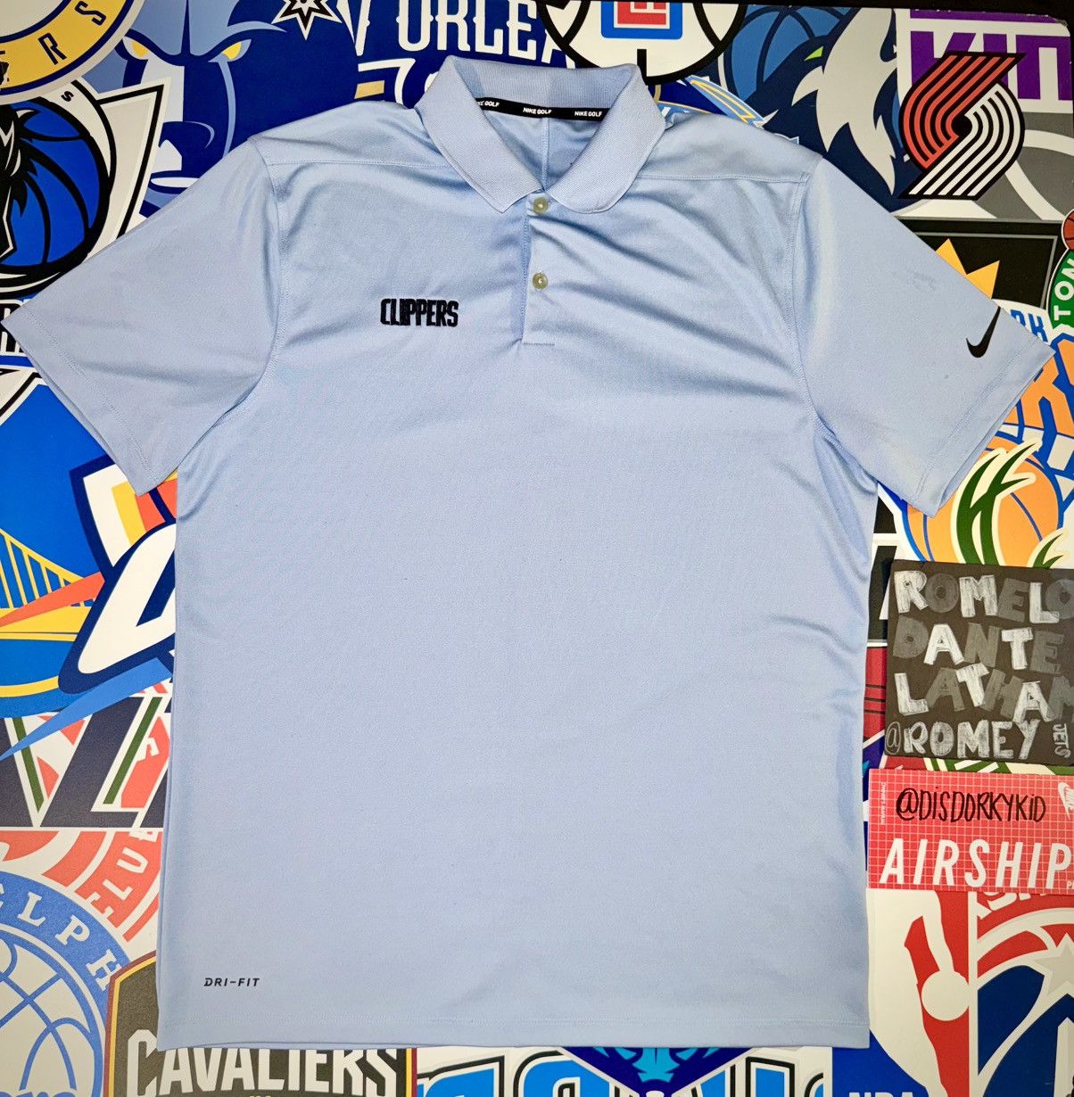 Nike Nike Golf Dri Fit NBA LA Clippers Short Sleeve Polo Shirt Size US M / EU 48-50 / 2 - 1 Thumbnail