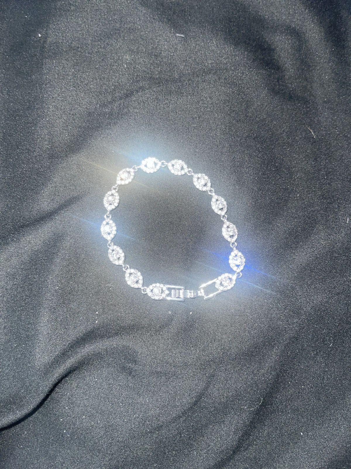 image of Givenchy Flex Bracelet in Silver, Men's