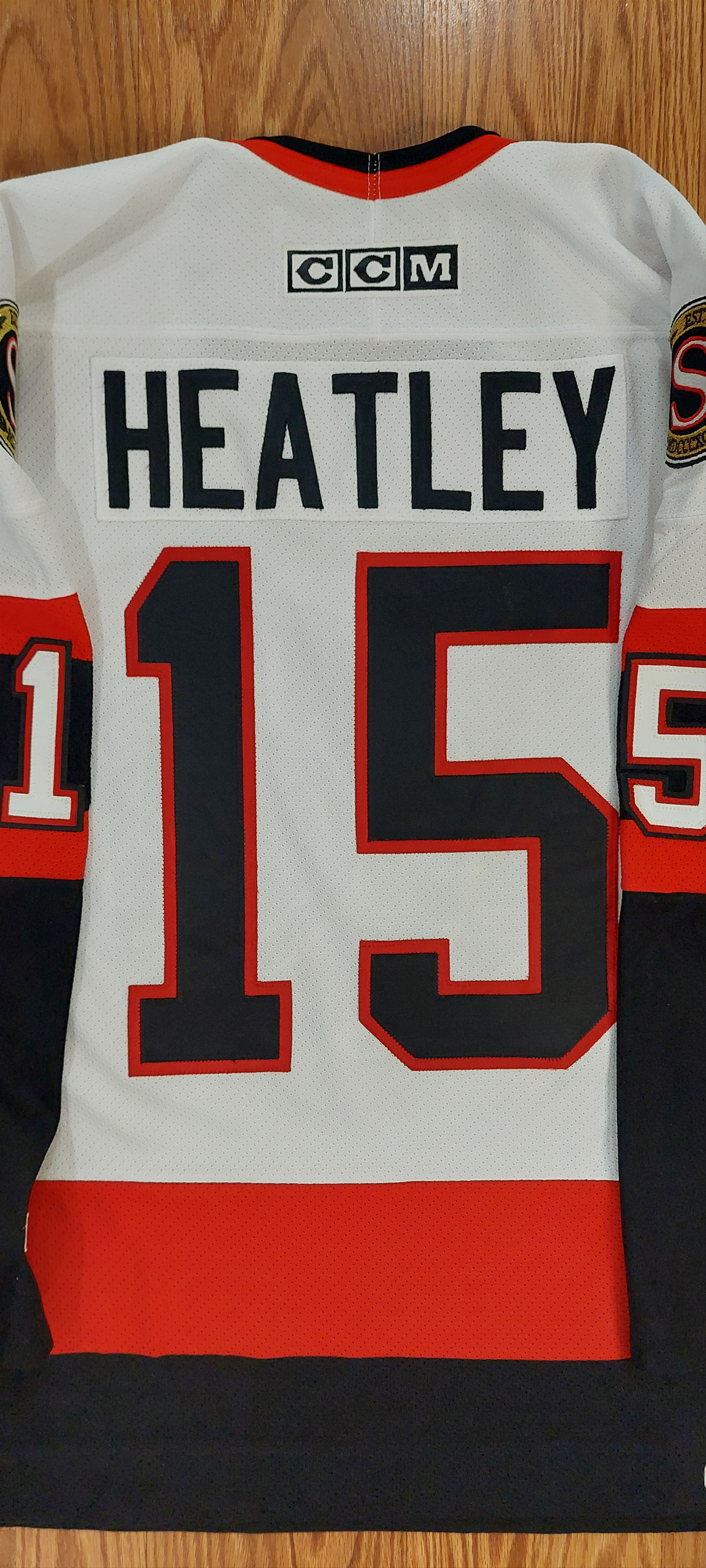 Ccm Authentic Ottowa Senators Dany Heatley CCM MiC Jersey Size US L / EU 52-54 / 3 - 12 Thumbnail