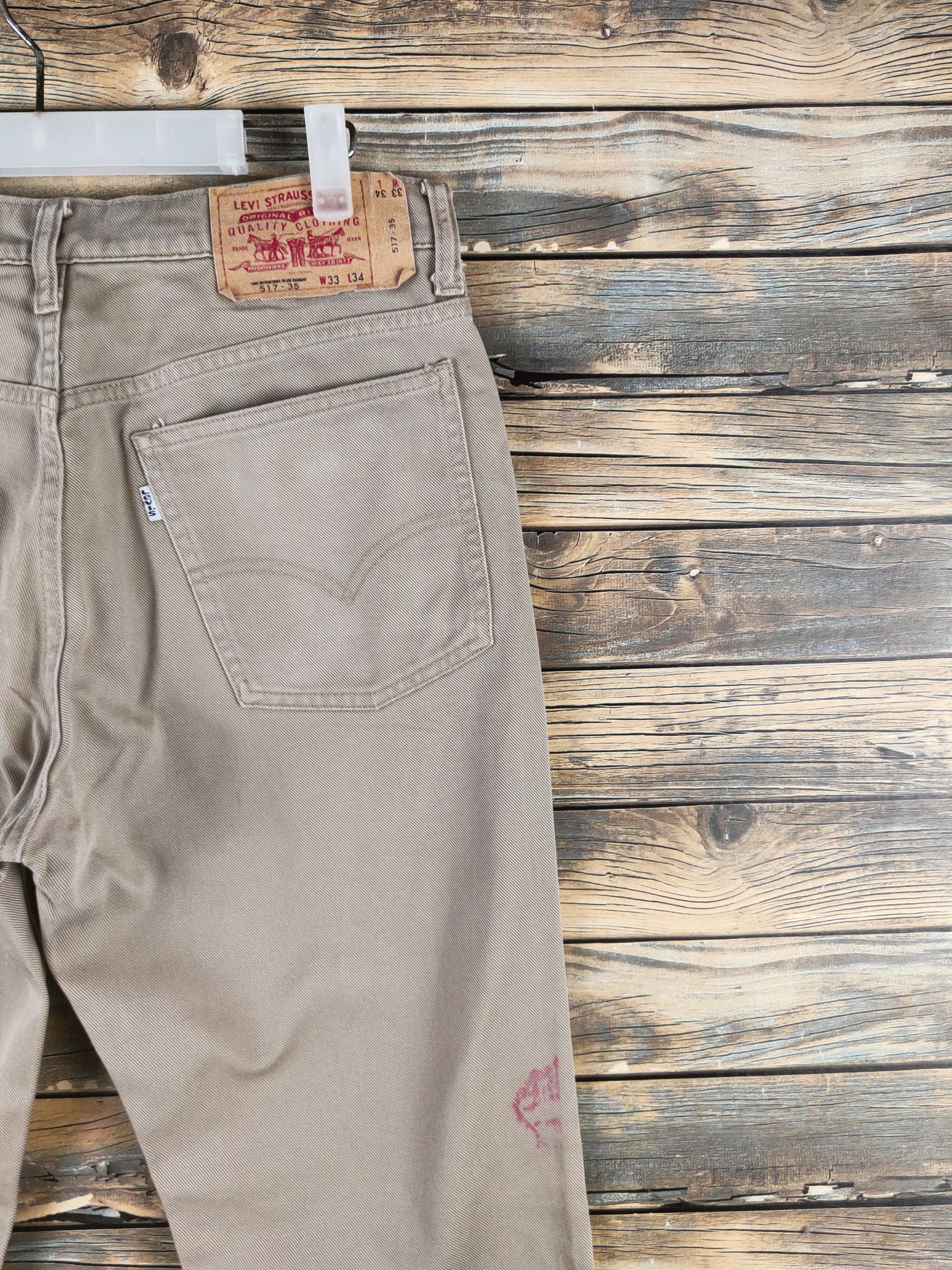 Levi's Levi's Beige Multipocket Soft Jeans #S2842 Size US 32 / EU 48 - 11 Thumbnail
