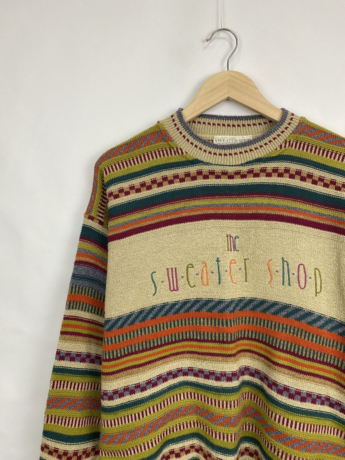 Coogi 🇺🇸 Vintage 90s Sweater Shop Coogi Style Rare Retro Hype Y2K Size US M / EU 48-50 / 2 - 2 Thumbnail