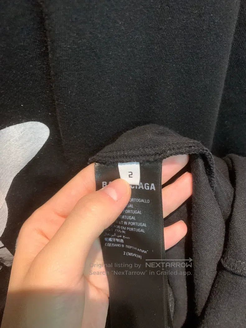 Balenciaga Balenciaga Phantom Overlapped Letter Logo Short Sleeve Size US M / EU 48-50 / 2 - 3 Thumbnail
