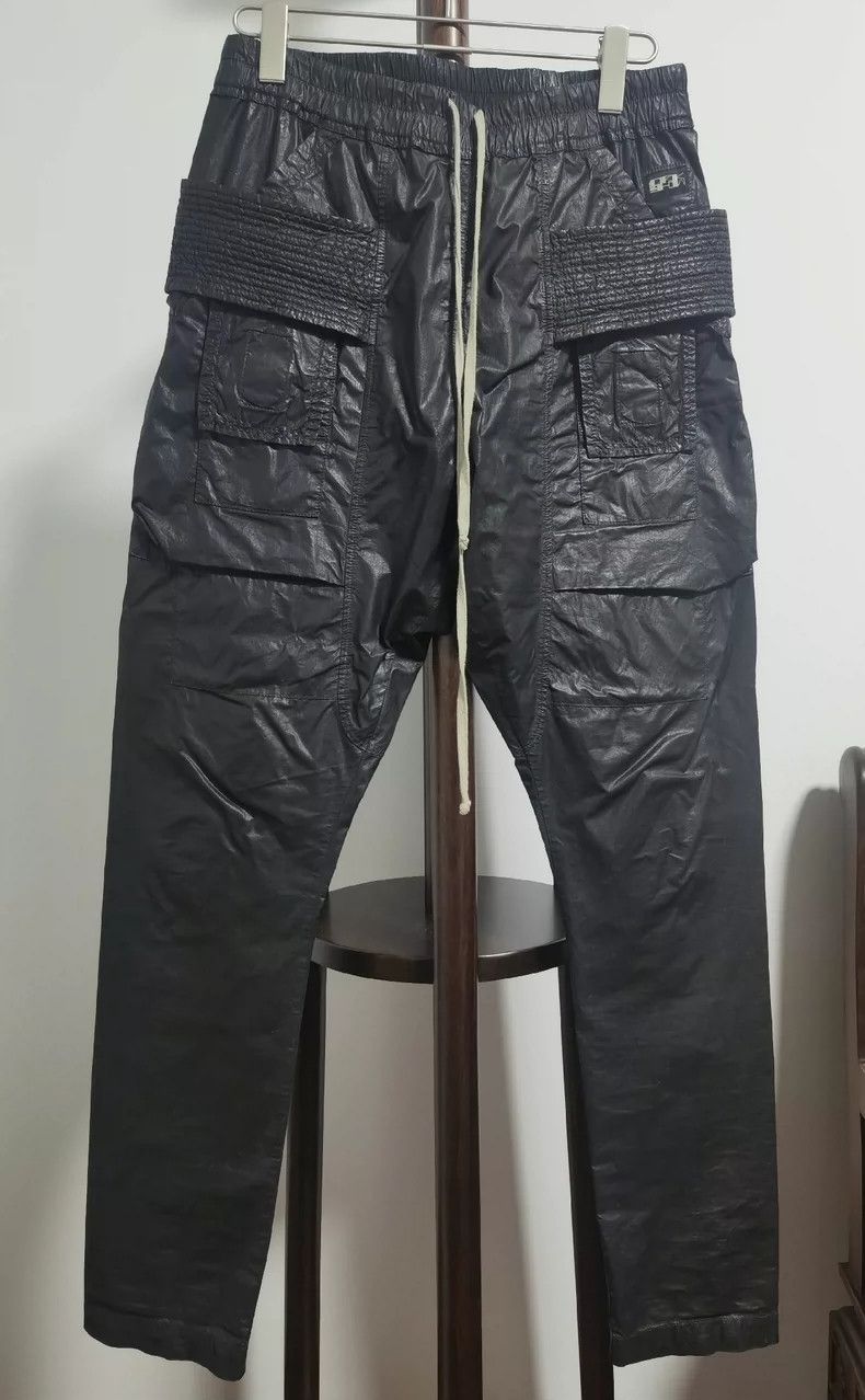 Rick Owens Rick Owens size s 21ss Nylon Wax Double Loop Pants Size US 28 / EU 44 - 1 Thumbnail