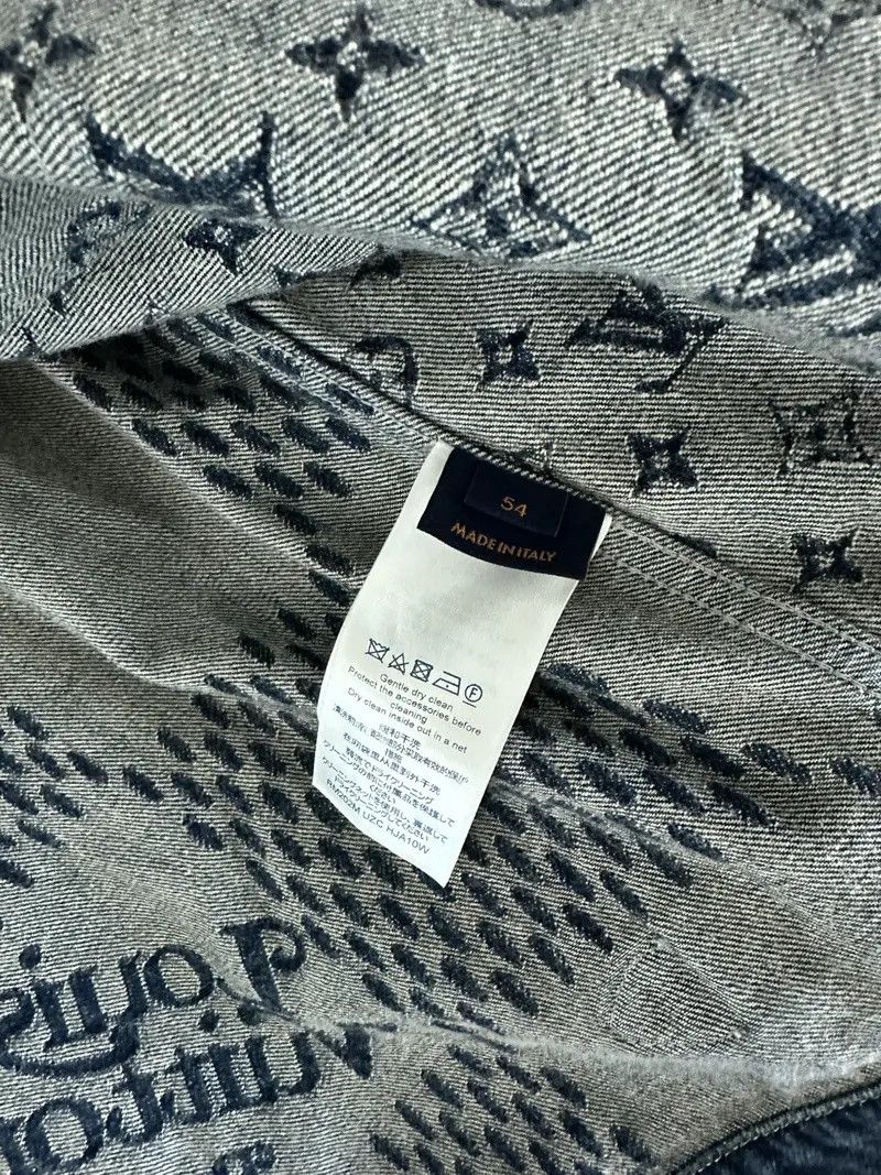 Louis Vuitton Louis Vuitton x Nigo Denim Jacket Size US L / EU 52-54 / 3 - 6 Thumbnail