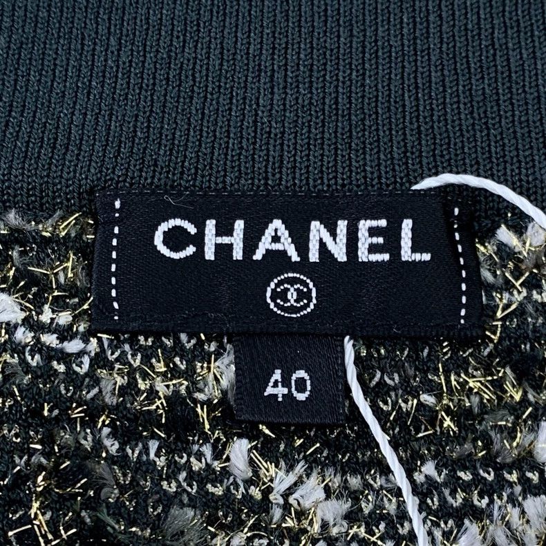 Chanel ChanelColor-blocked Greek gold silk tassel braided skirt sh Size 26" / US 2 / IT 38 - 7 Thumbnail