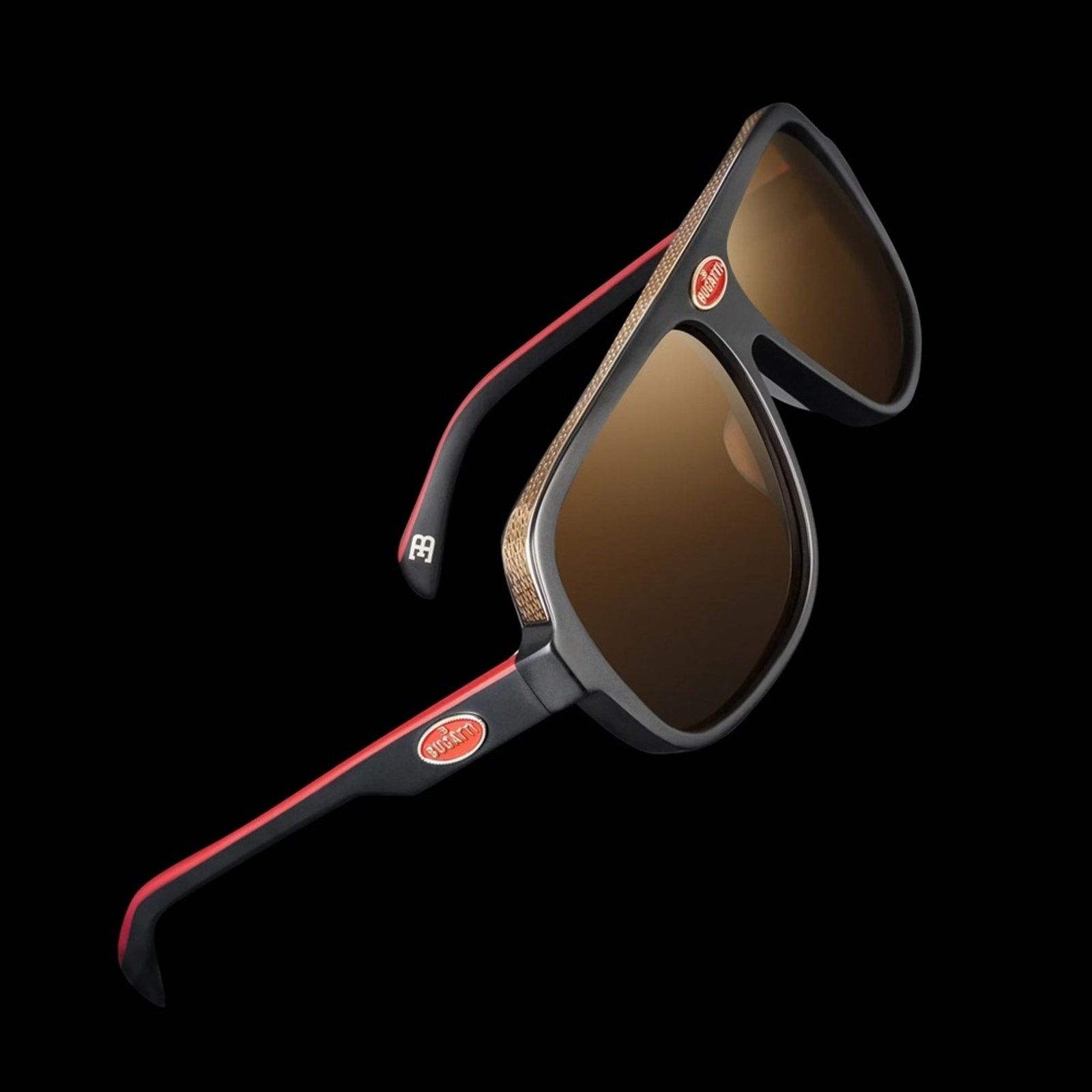 Bugatti New! BUGATTI 06-DT Stylish Dark Tortoise Aviator Sunglasses Size ONE SIZE - 6 Thumbnail